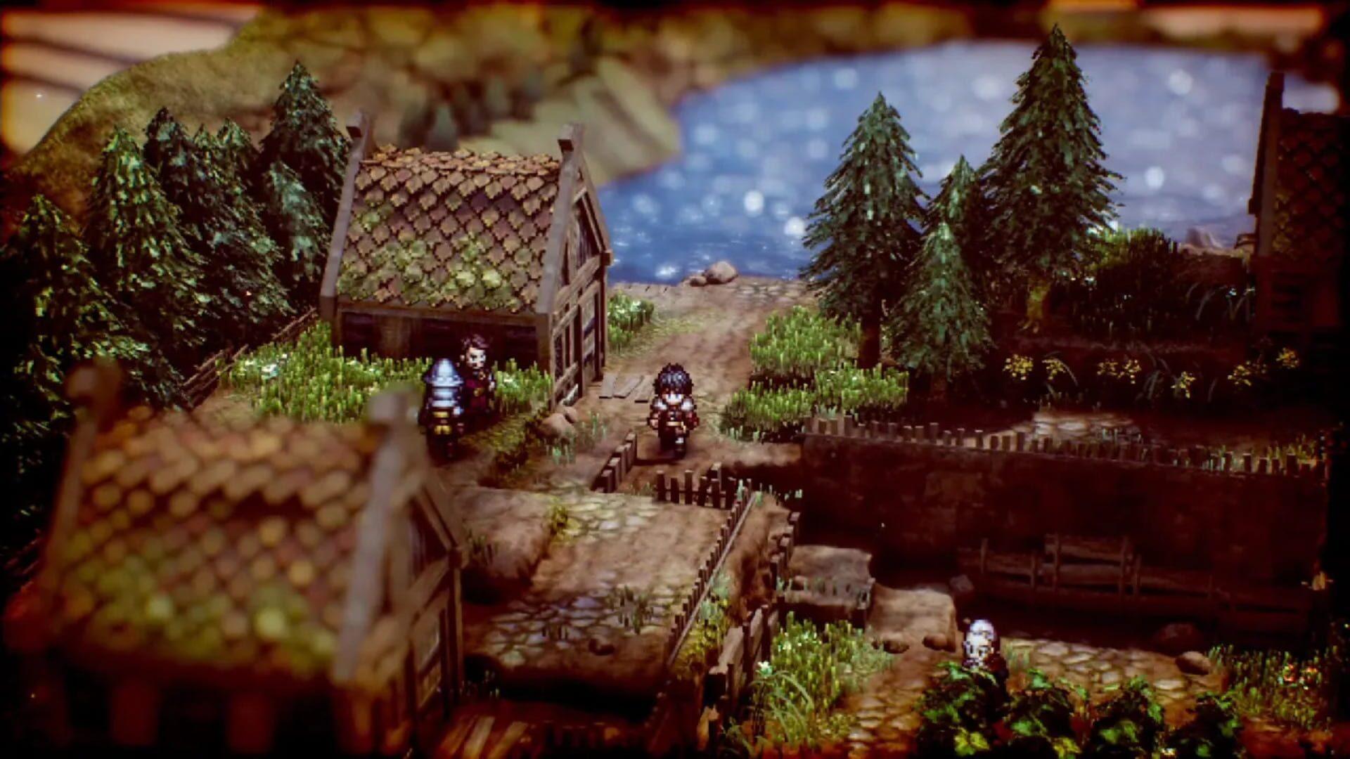 Triangle Strategy - główny screenshot z gry