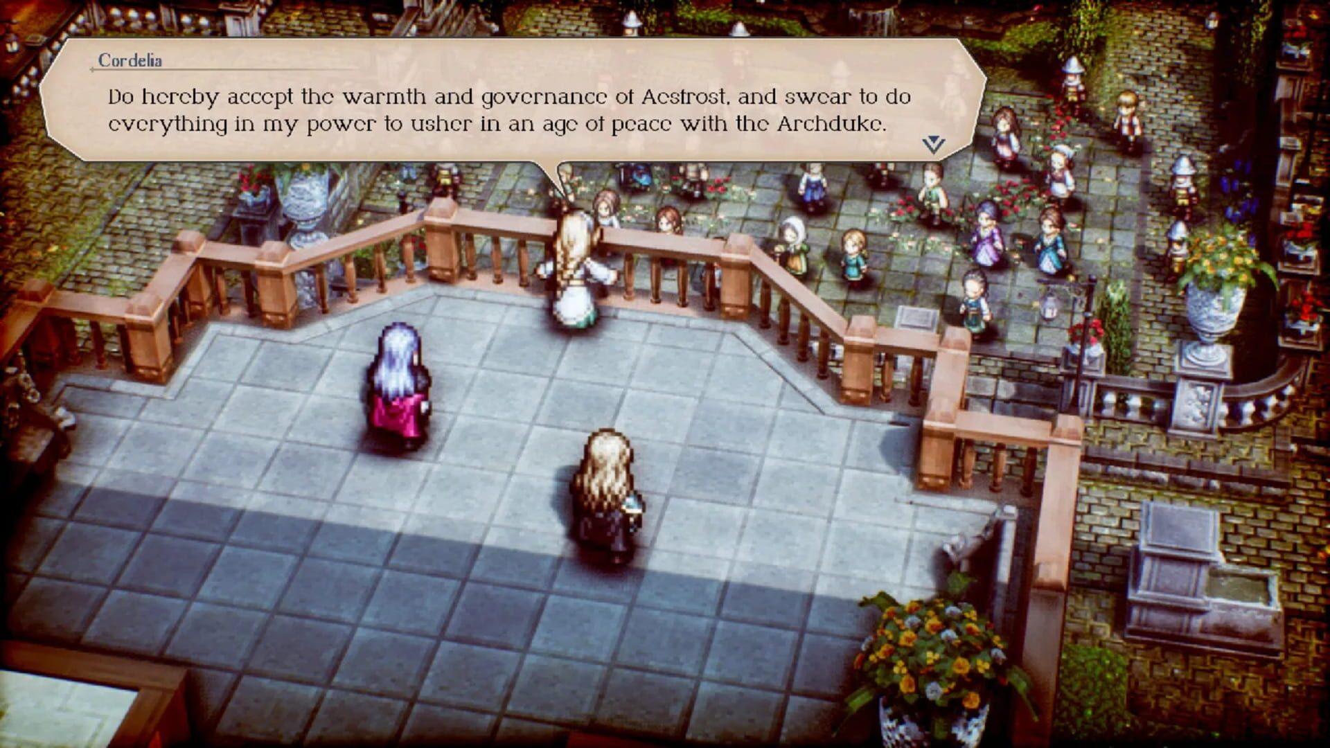 Triangle Strategy - gameplay screenshot