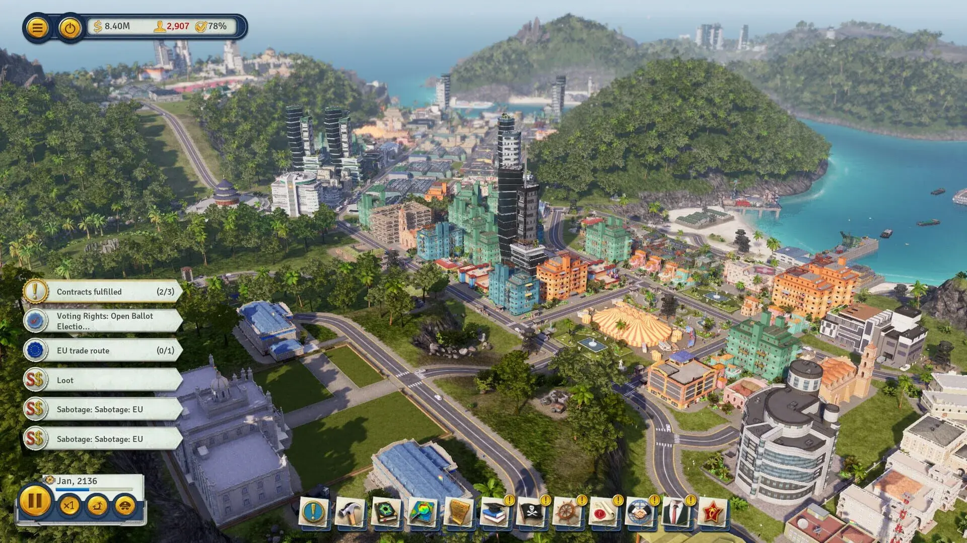 Tropico 6: El Prez Edition - gameplay screenshot