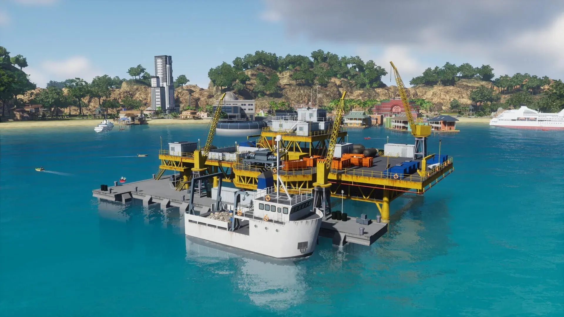 Tropico 6: Tropican Shores - gameplay screenshot