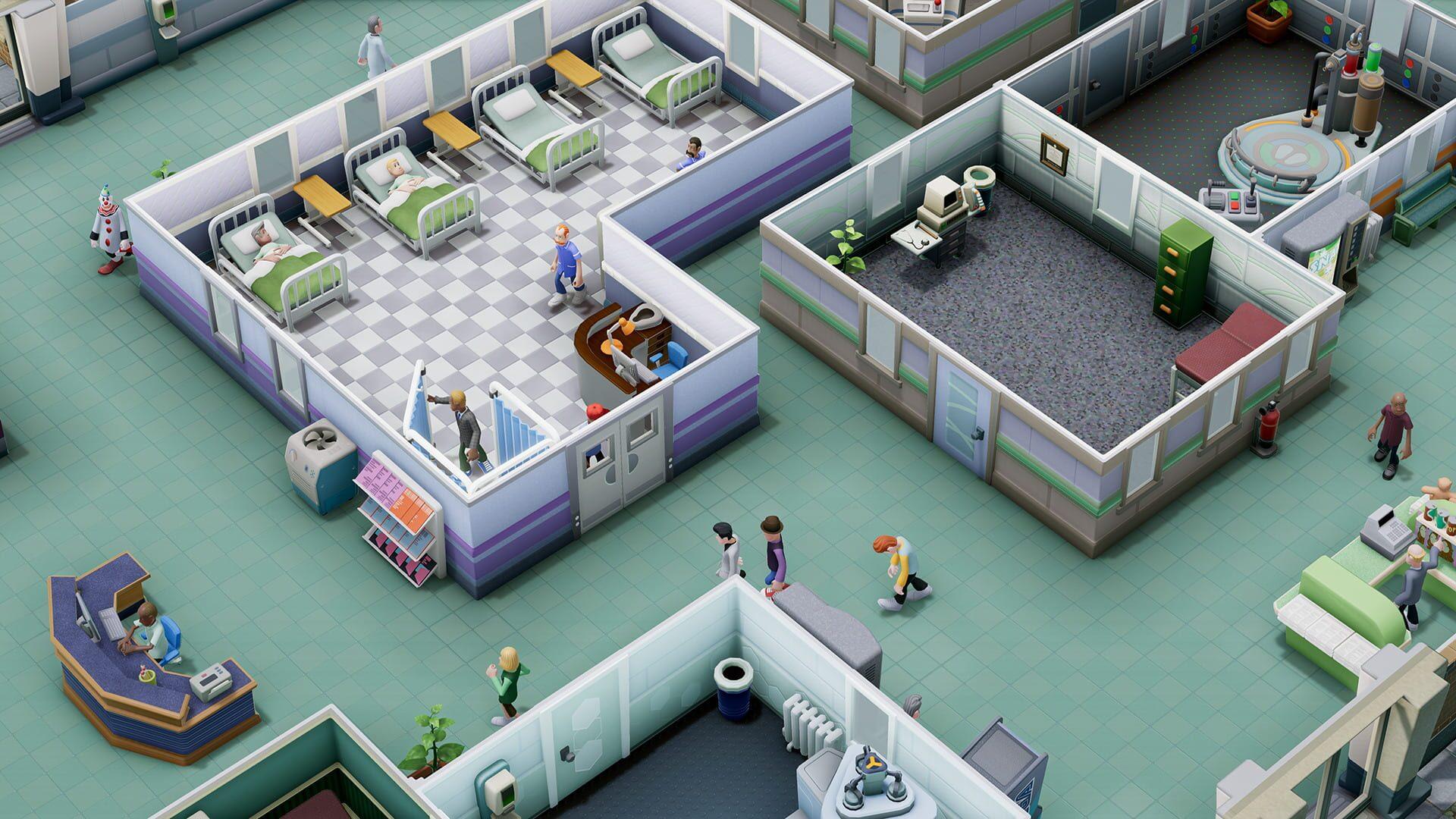 Two Point Hospital - główny screenshot z gry