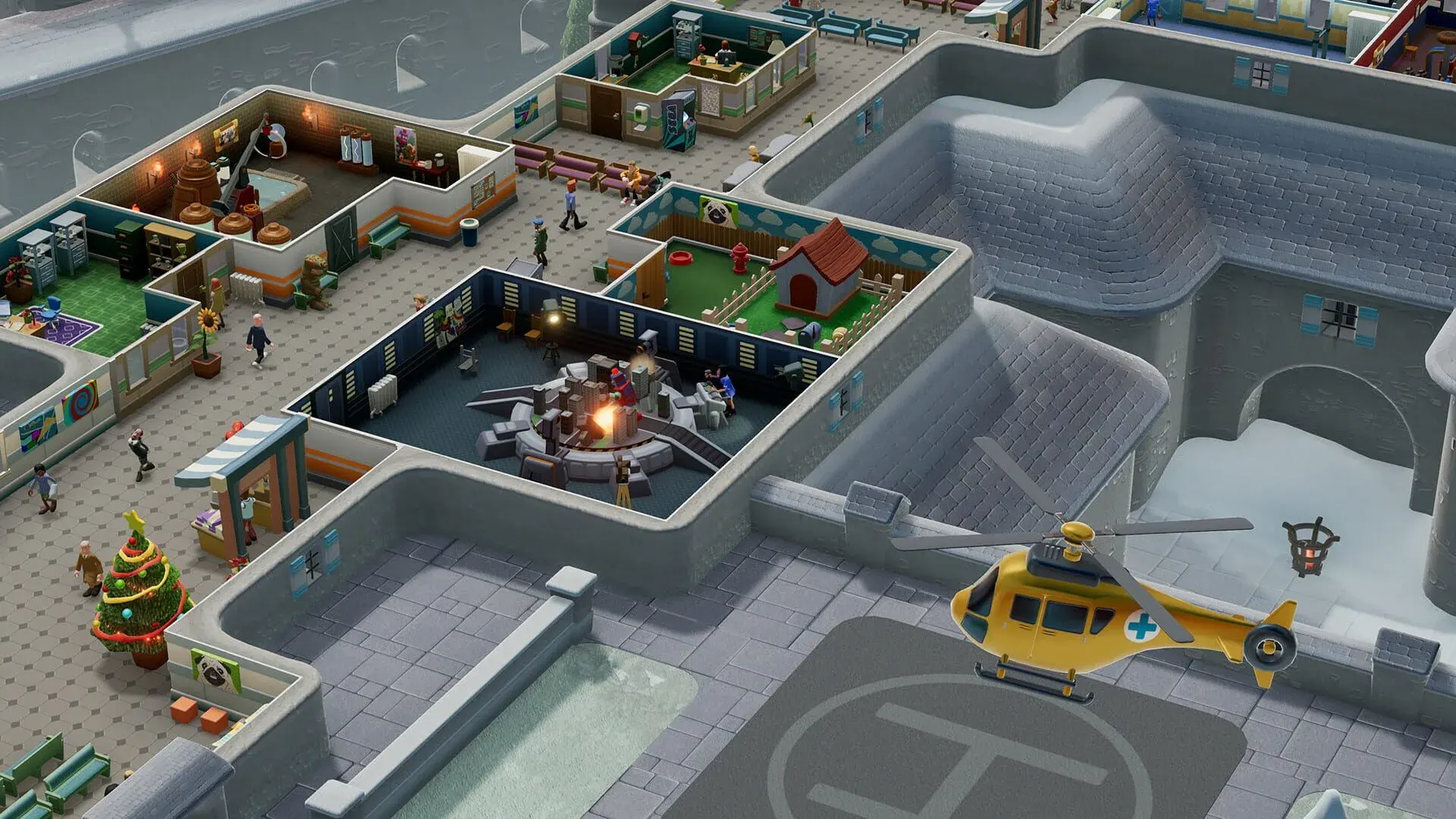 Two Point Hospital: Bigfoot - główny screenshot z gry
