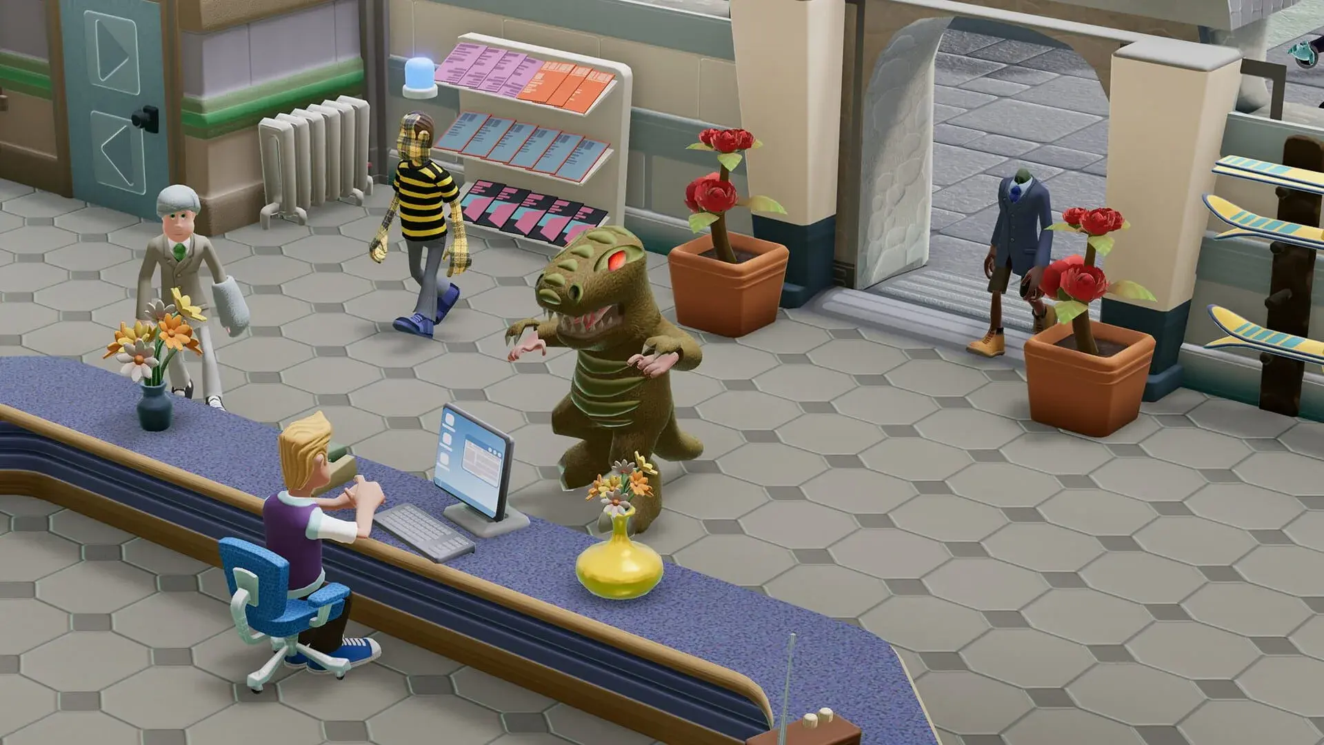 Two Point Hospital: Bigfoot - świat gry, lokacja