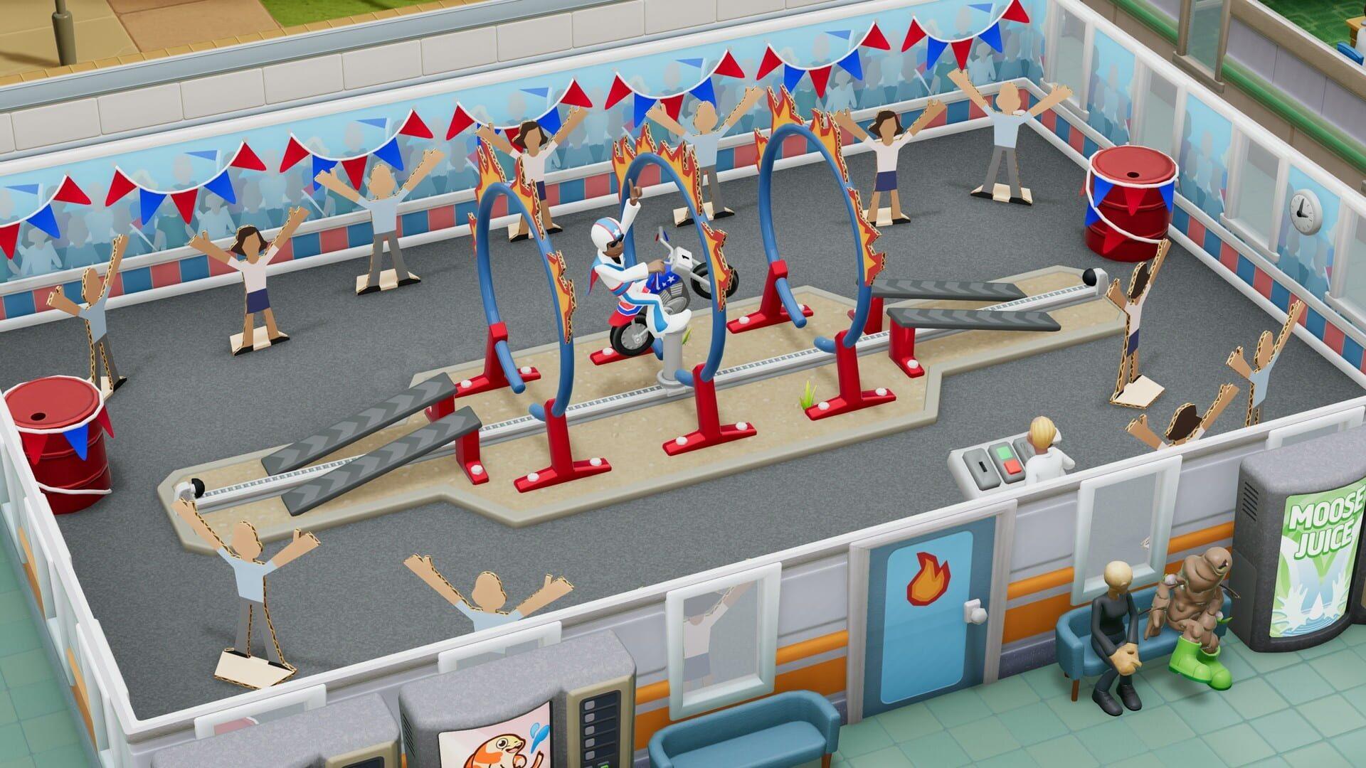 Two Point Hospital: Culture Shock - akcja w grze
