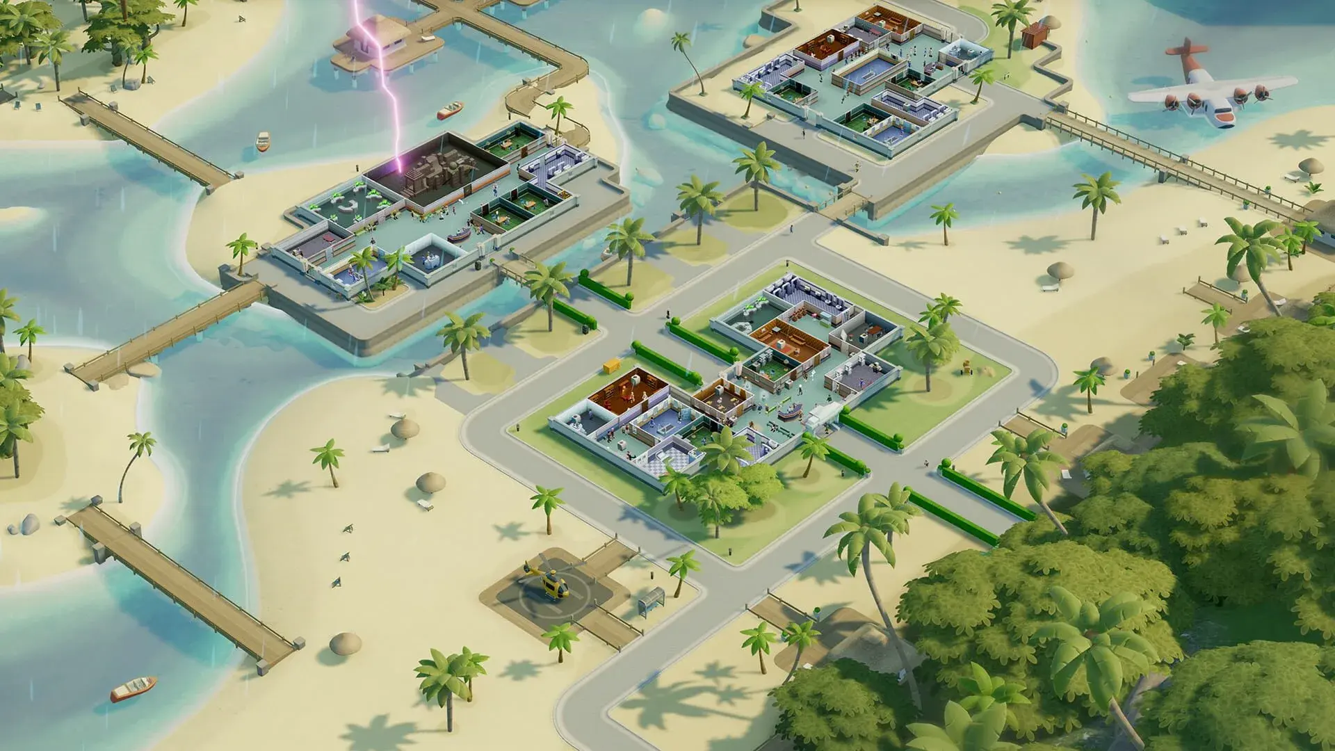 Two Point Hospital: Pebberley Island - główny screenshot z gry