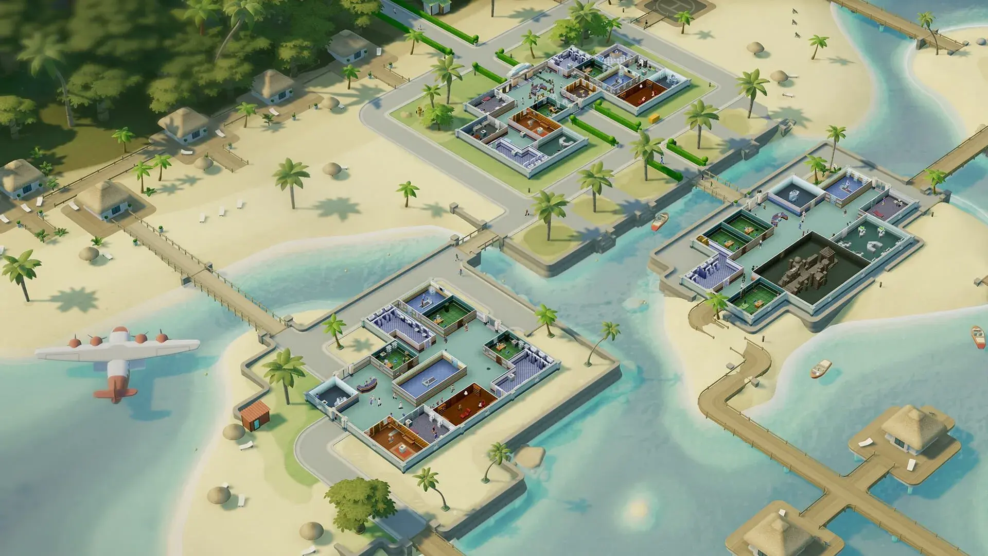 Two Point Hospital: Pebberley Island - akcja w grze