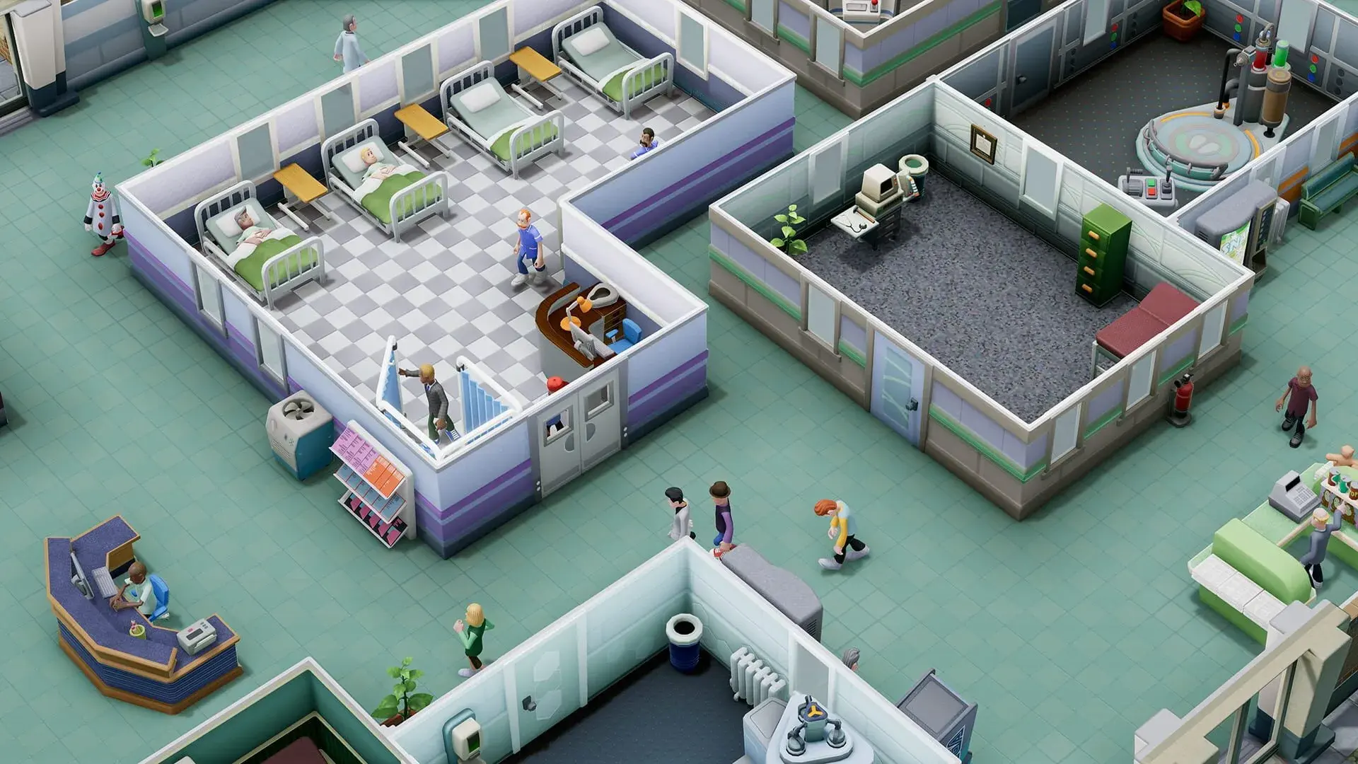 Two Point Hospital (Switch) - screenshot wysokiej jakości