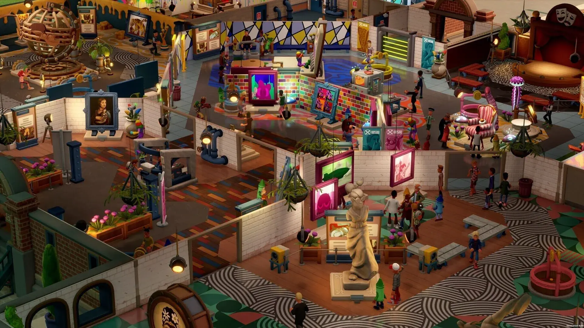 Two Point Museum: Arty-Facts - główny screenshot z gry