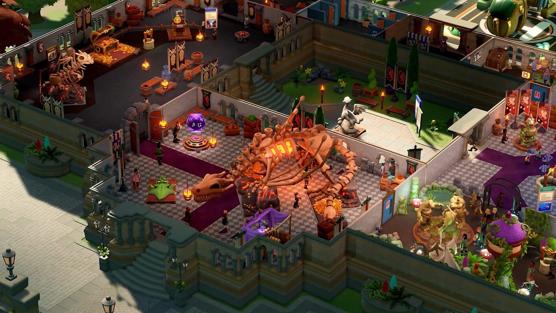 Two Point Museum: Fantasy Finds - główny screenshot z gry