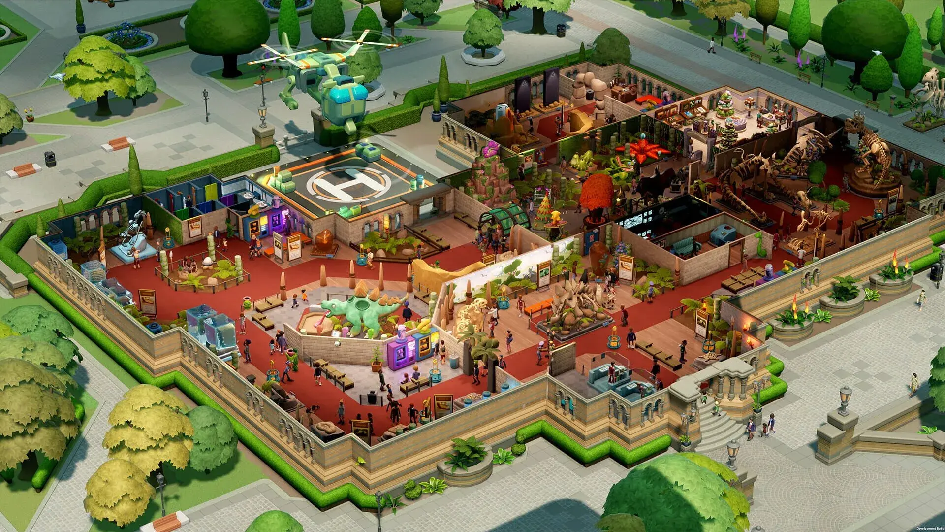 Two Point Museum (Switch) - główny screenshot z gry