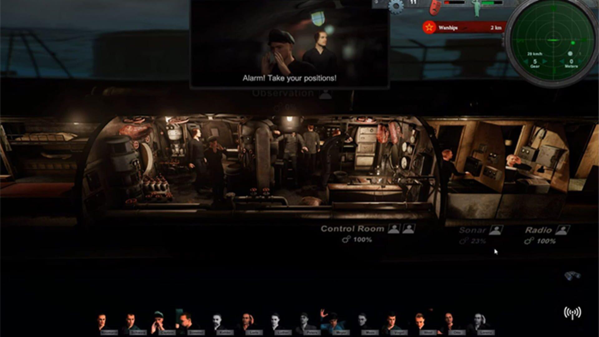 UBoat - główny screenshot z gry