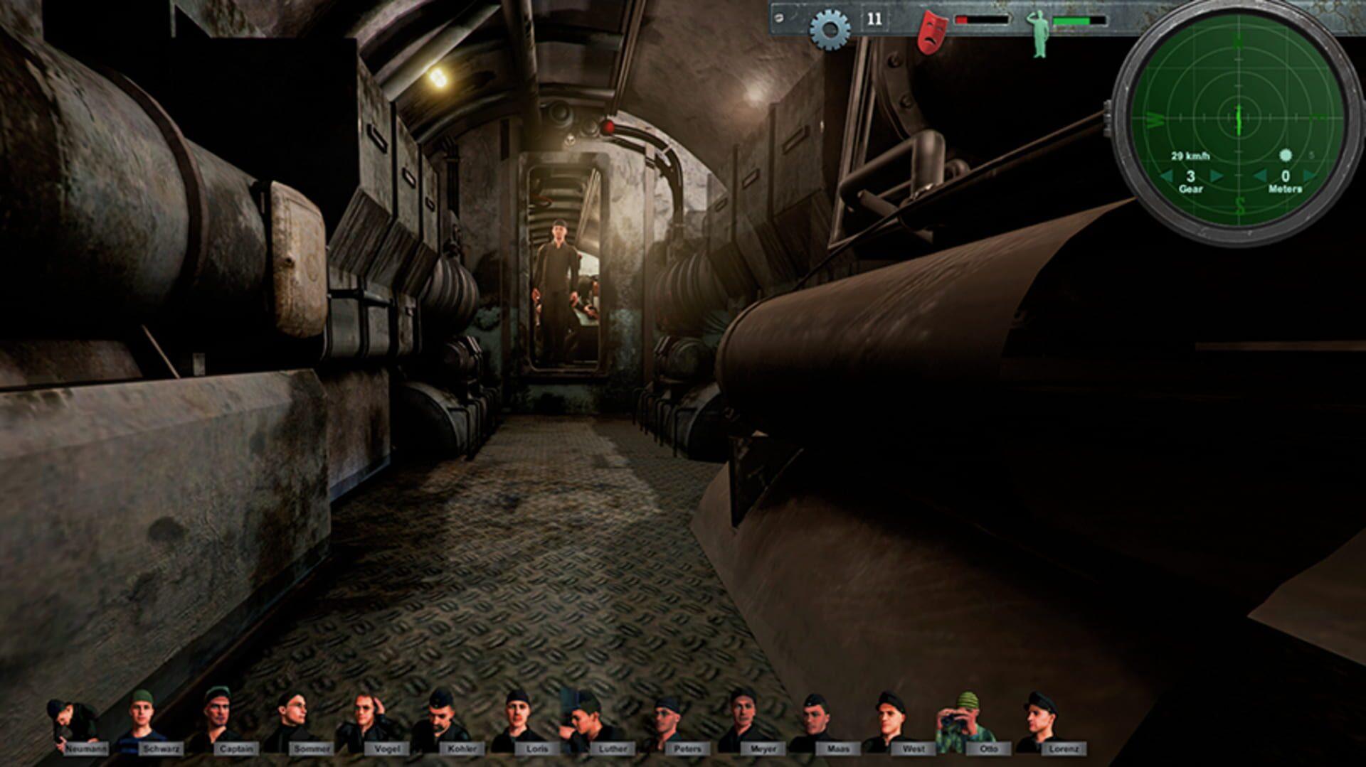 UBoat - screenshot wysokiej jakości
