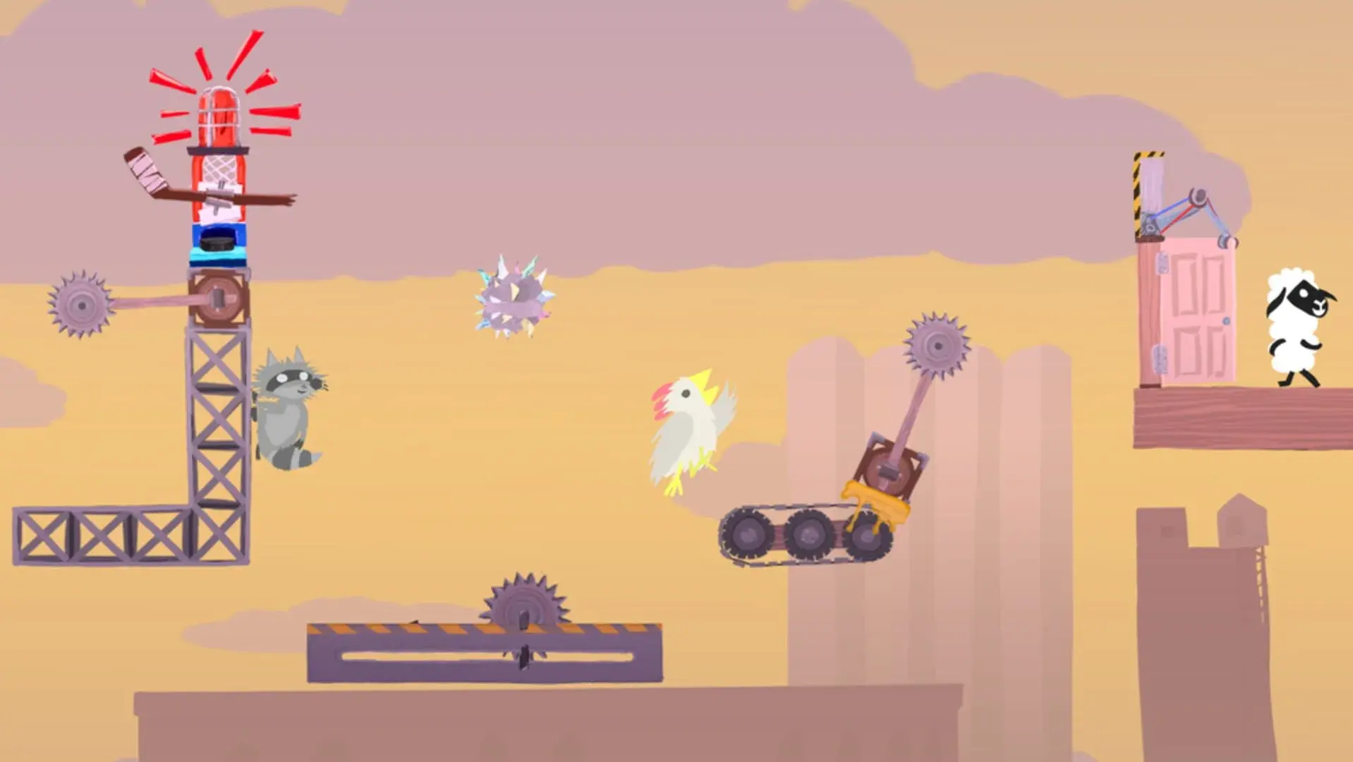 Ultimate Chicken Horse (Xbox Series & PC) - gameplay screenshot