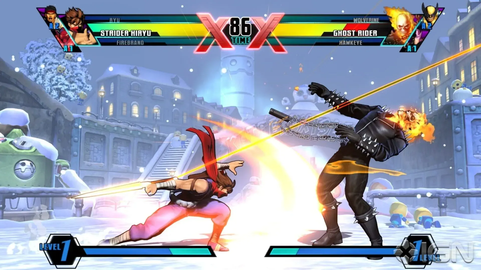 Ultimate Marvel vs. Capcom 3: Ultimate Edition - akcja w grze