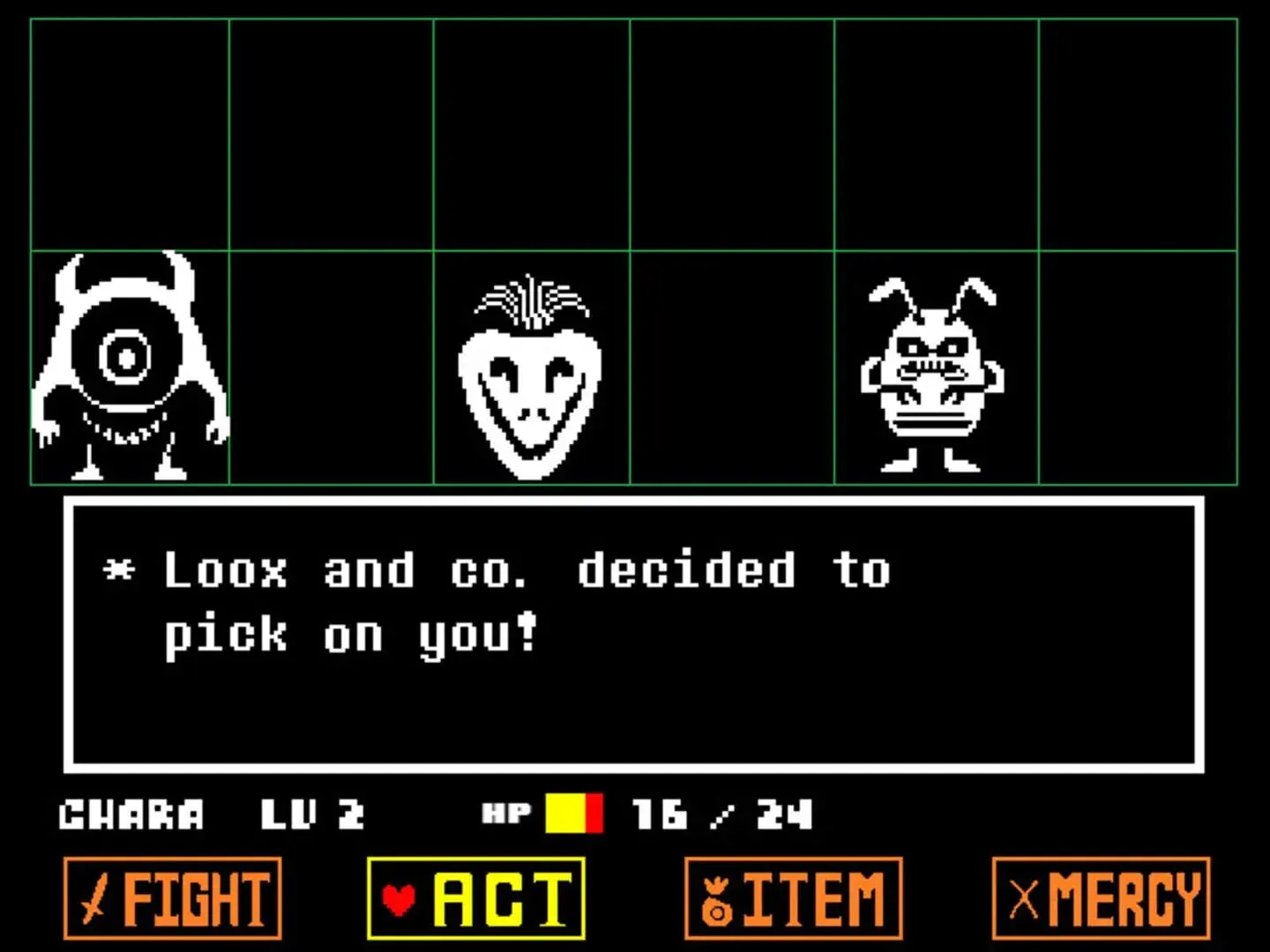 Undertale (Switch) - główny screenshot z gry