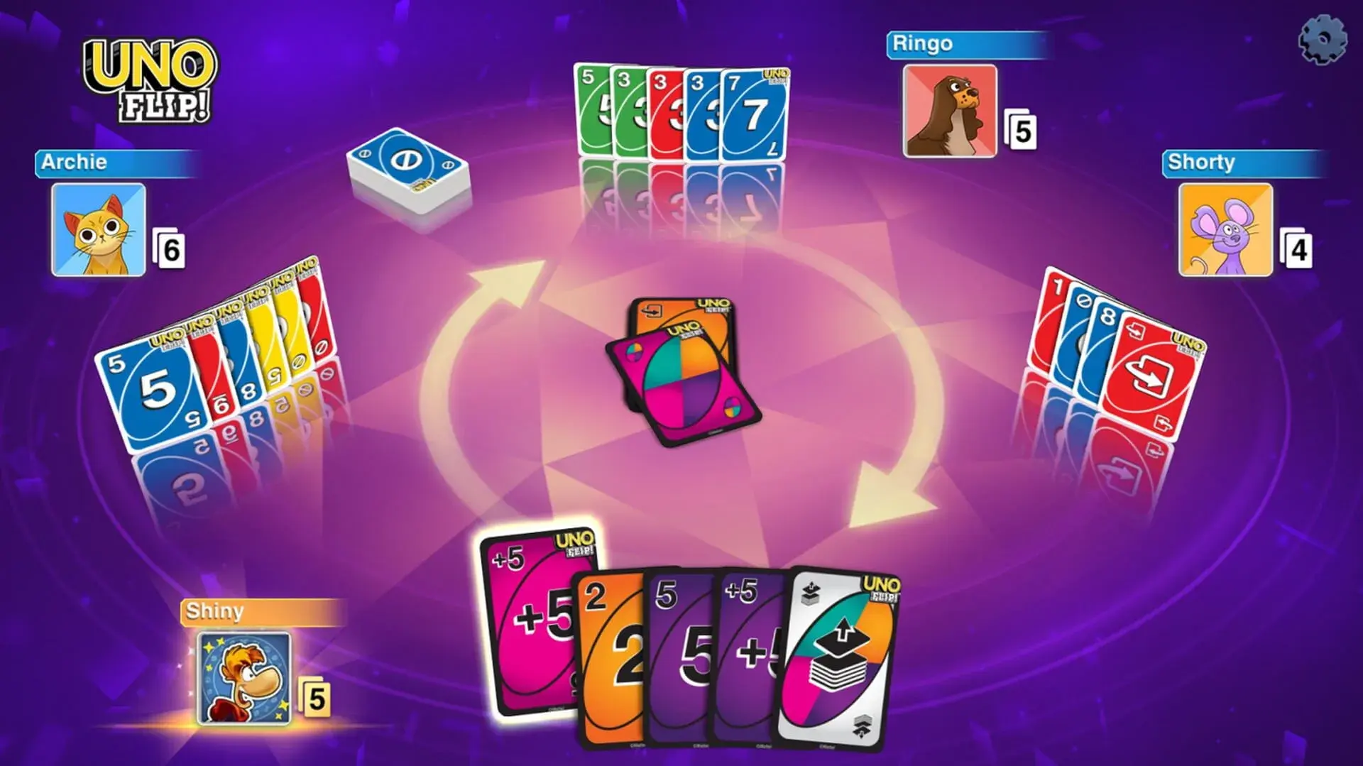 Uno: Flip - gameplay screenshot
