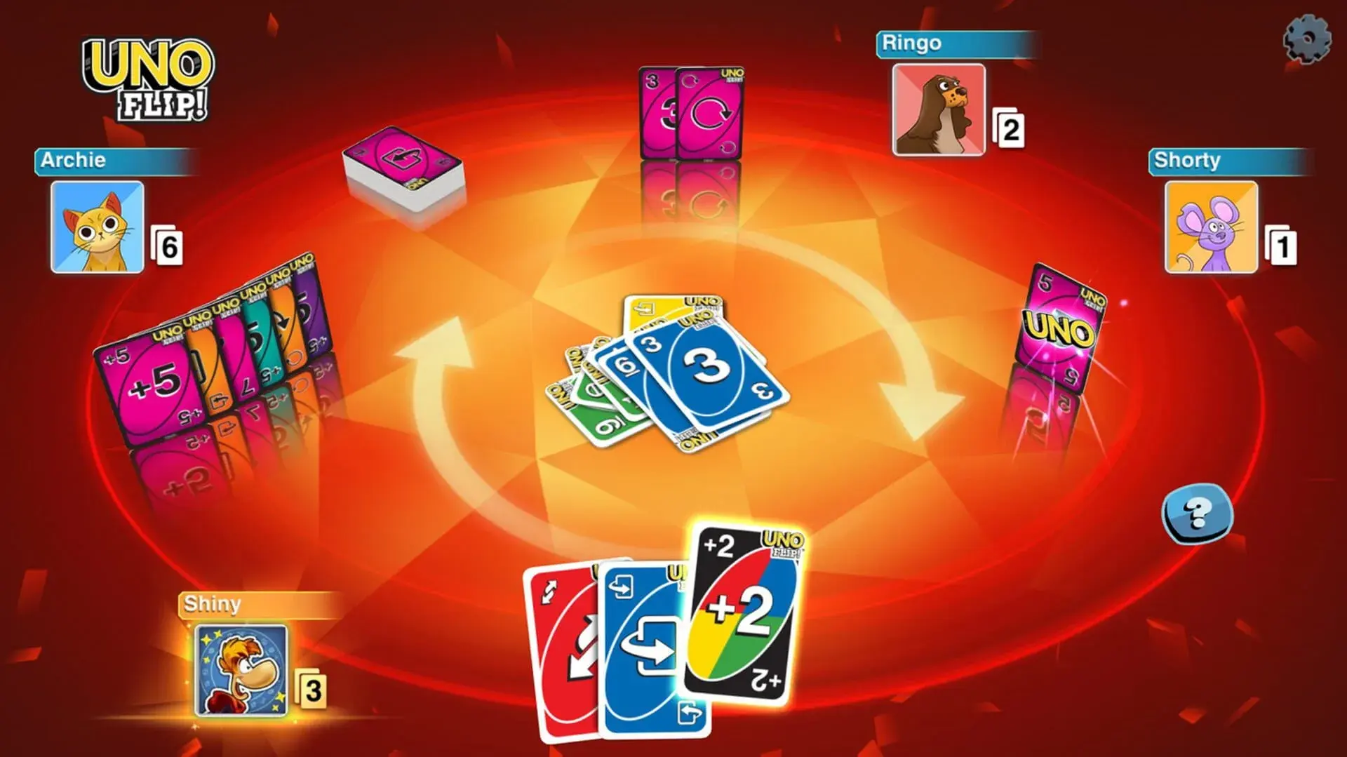 Uno: Flip - świat gry, lokacja