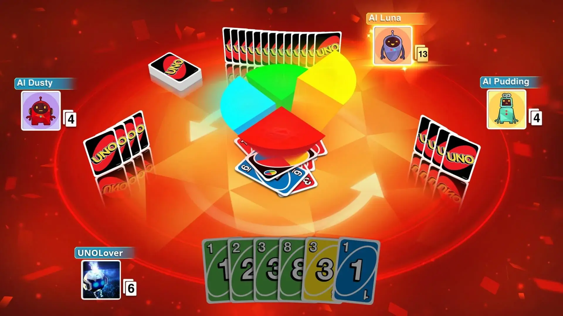 Uno (Switch) - gameplay screenshot