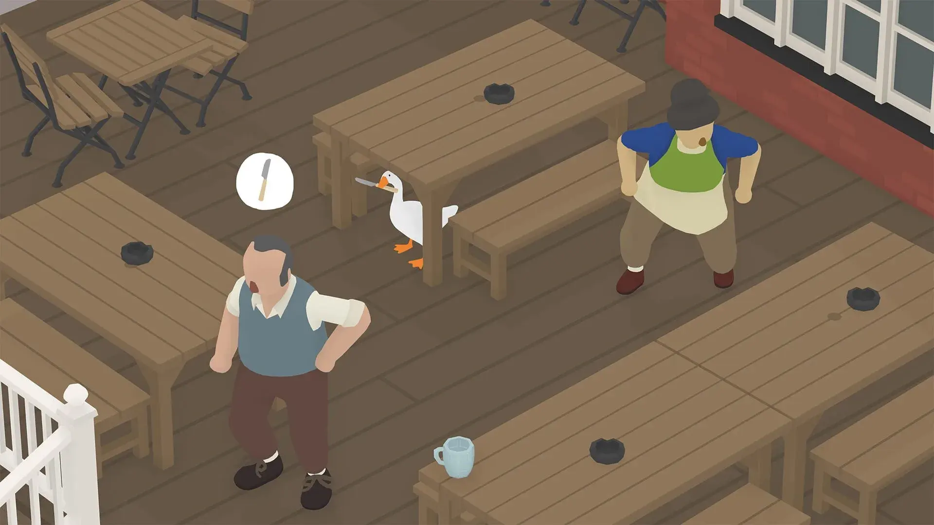 Untitled Goose Game (Xbox Series & PC) - akcja w grze