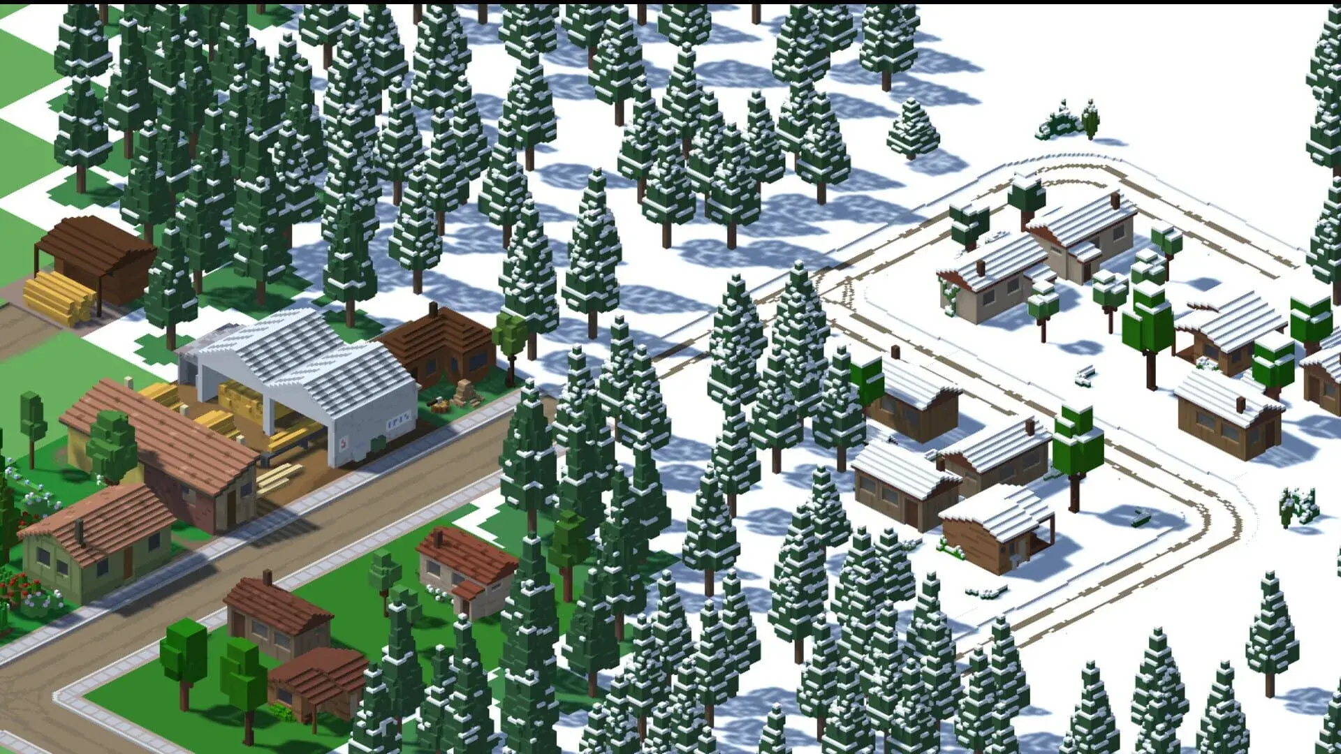 Urbek City Builder - świat gry, lokacja