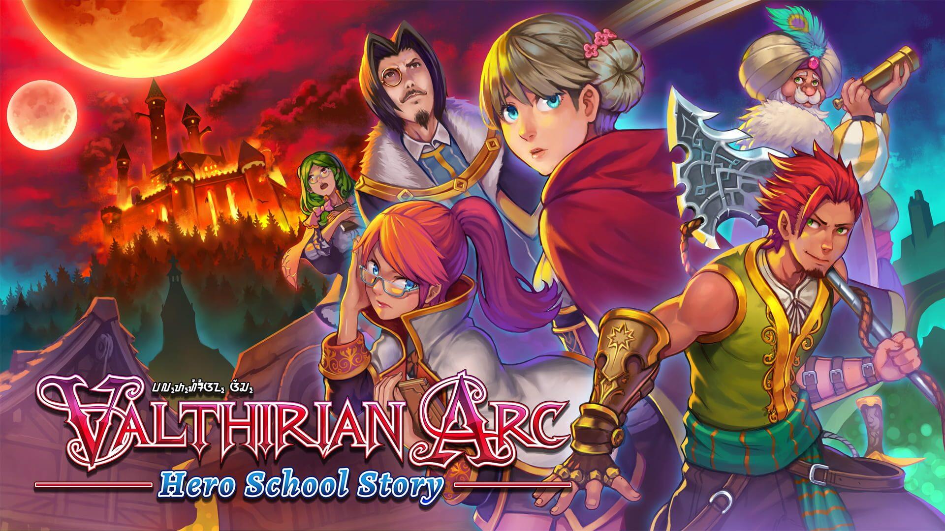 Valthirian Arc: Hero School Story - świat gry, lokacja