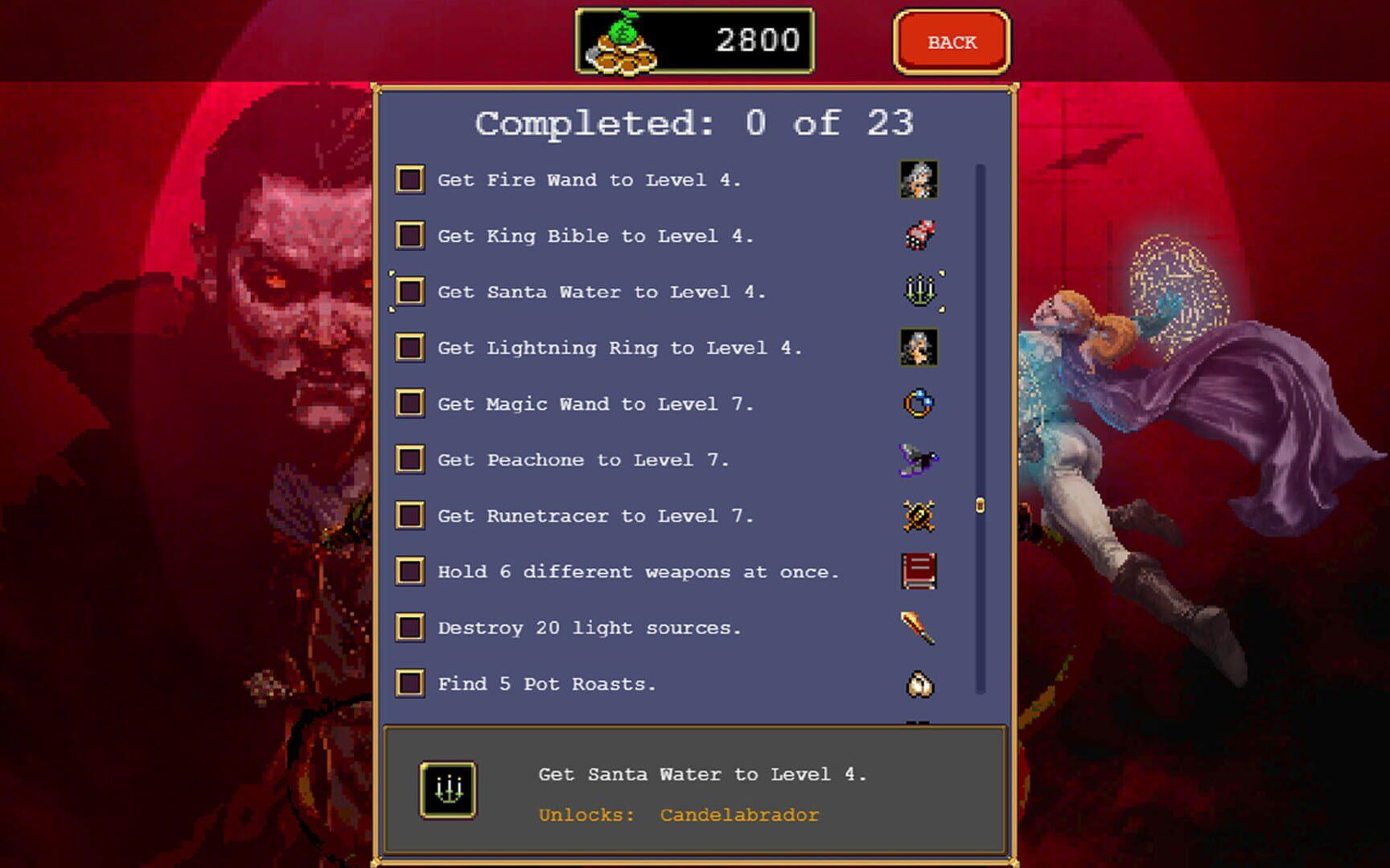 Vampire Survivors - akcja w grze
