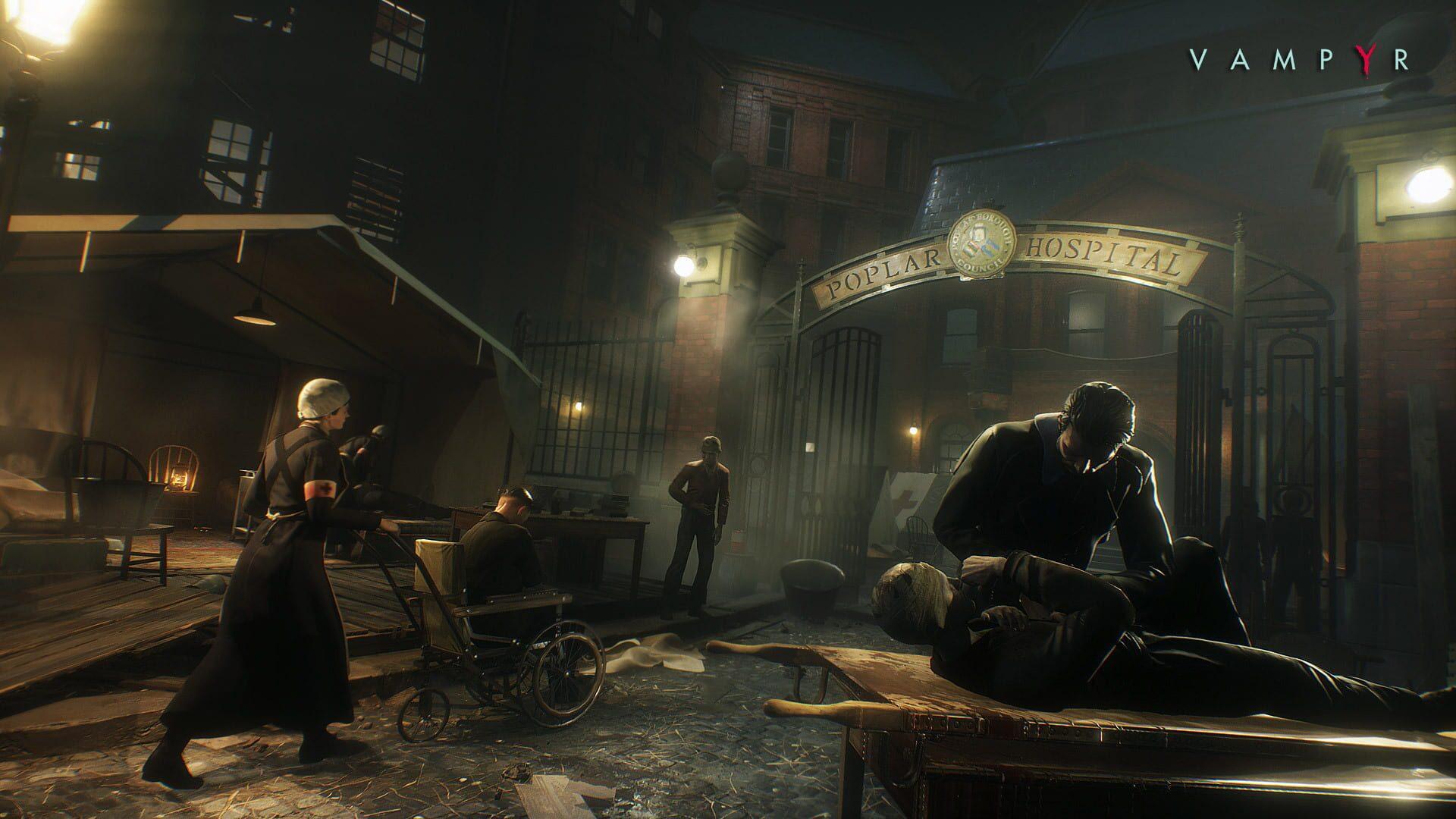 Vampyr - akcja w grze