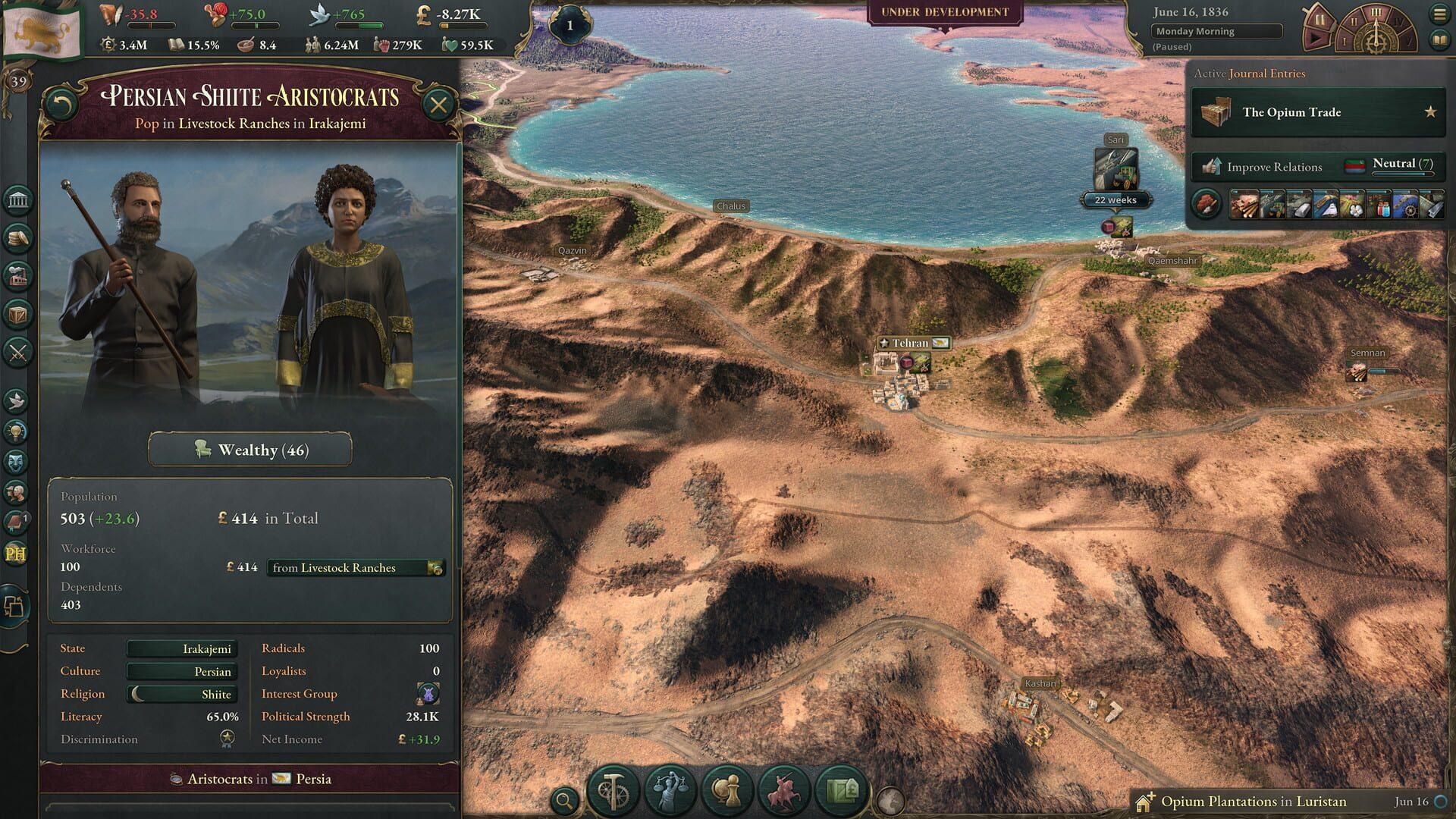 Victoria 3 - screenshot wysokiej jakości
