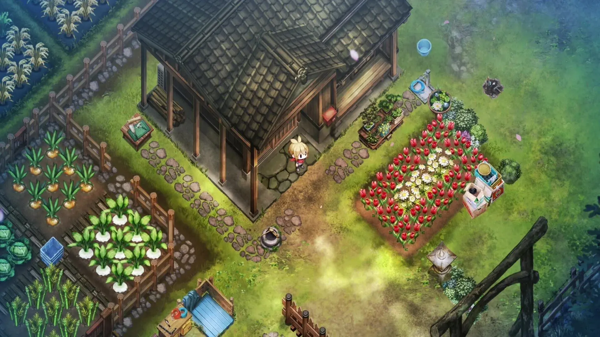 Village in the Shade - główny screenshot z gry