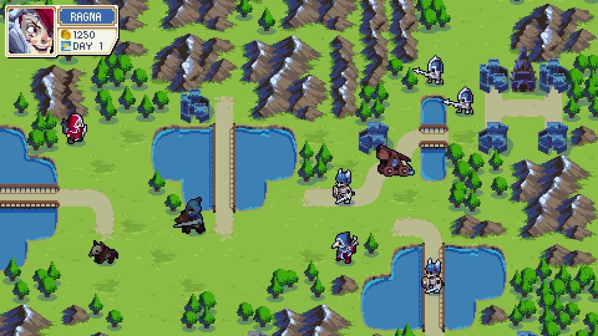 Wargroove - główny screenshot z gry