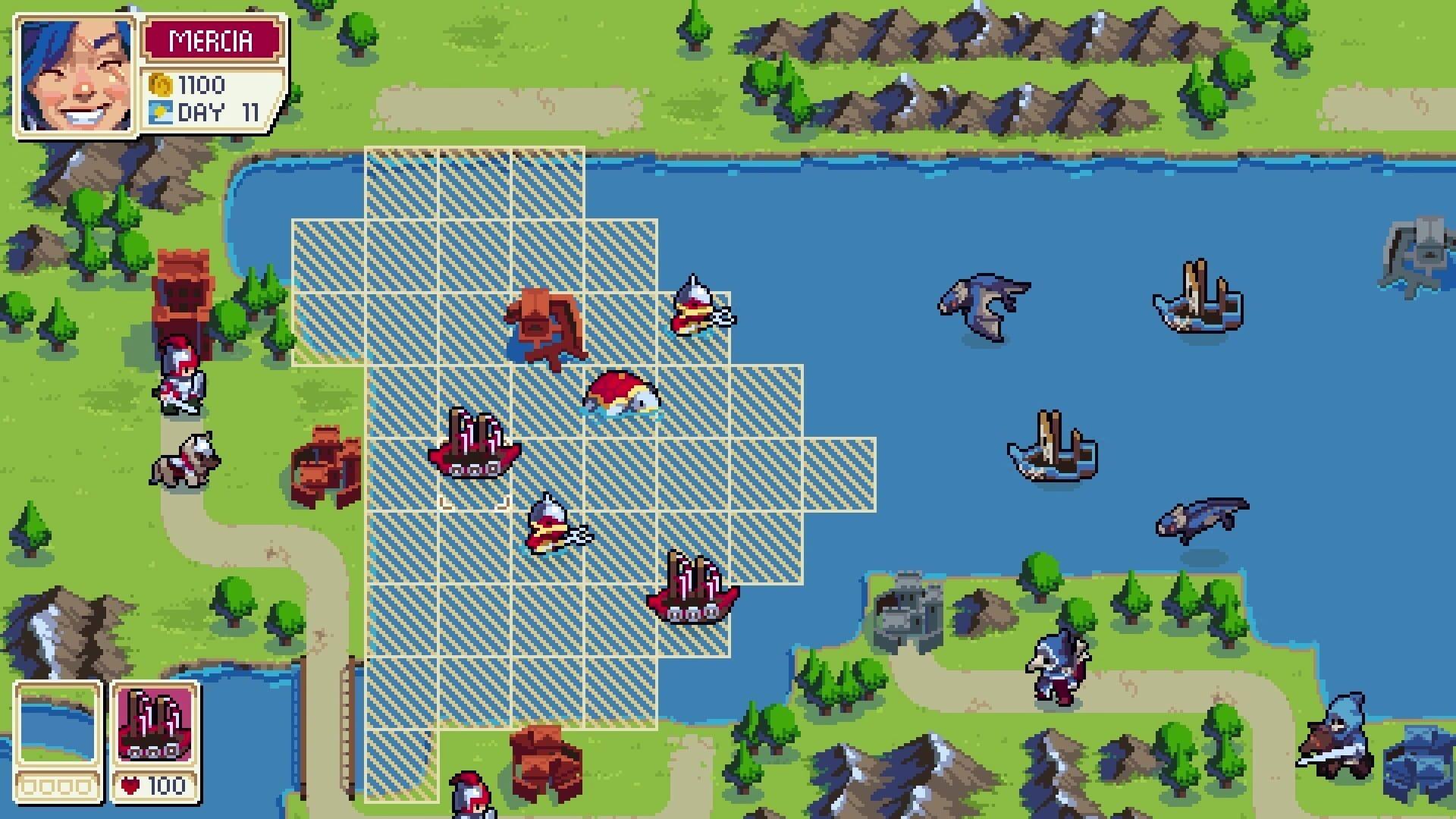 Wargroove - obrazek z gry
