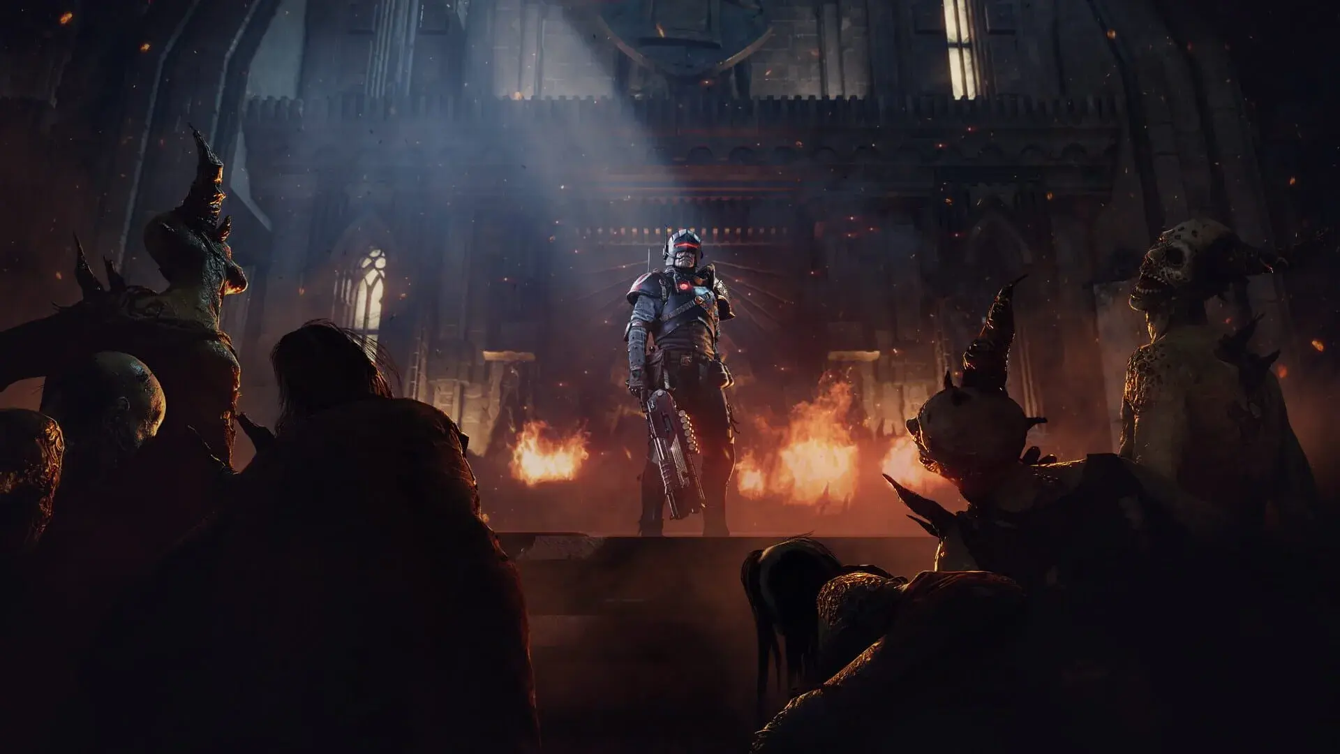 Warhammer 40,000: Darktide - Arbites Class (PS5) - główny screenshot z gry