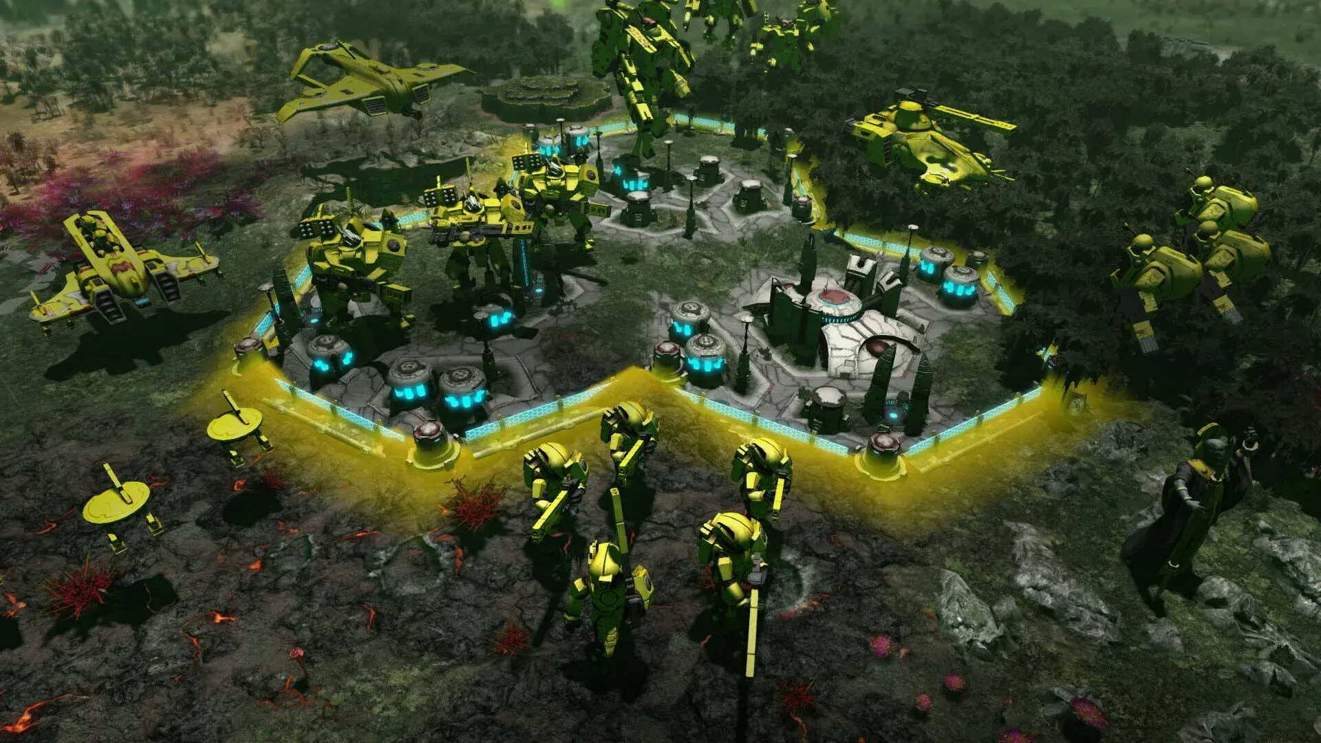 Warhammer 40,000: Gladius - T'au - gameplay screenshot