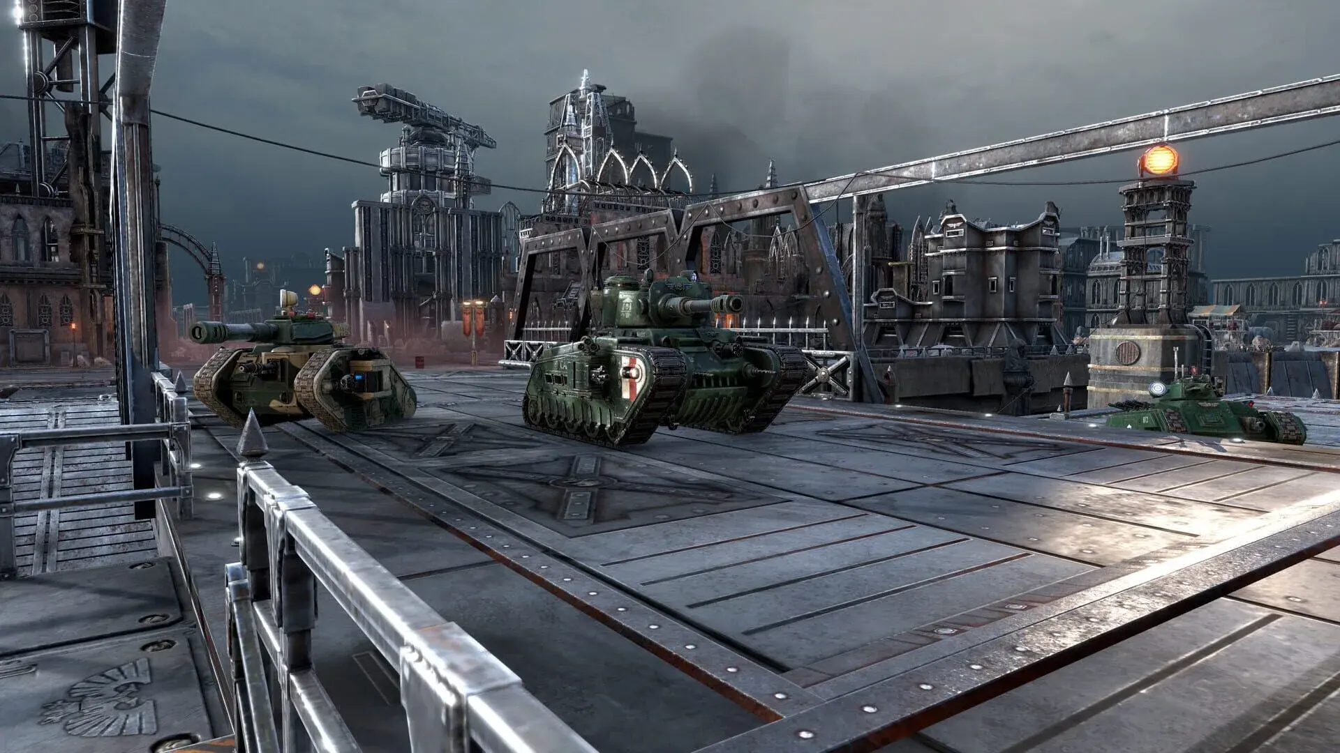 Warhammer 40,000: Battlesector - Astra Militarum - gameplay screenshot