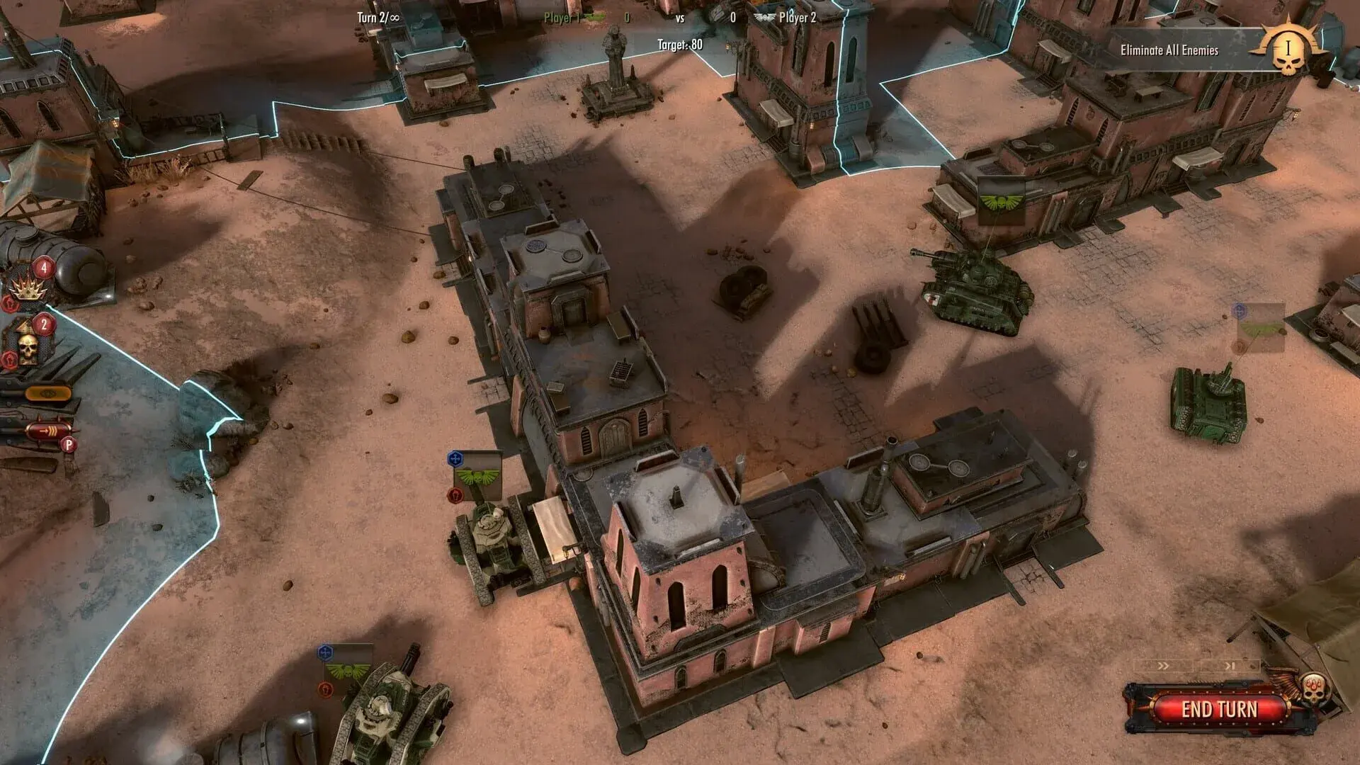 Warhammer 40,000: Battlesector - Astra Militarum - akcja w grze