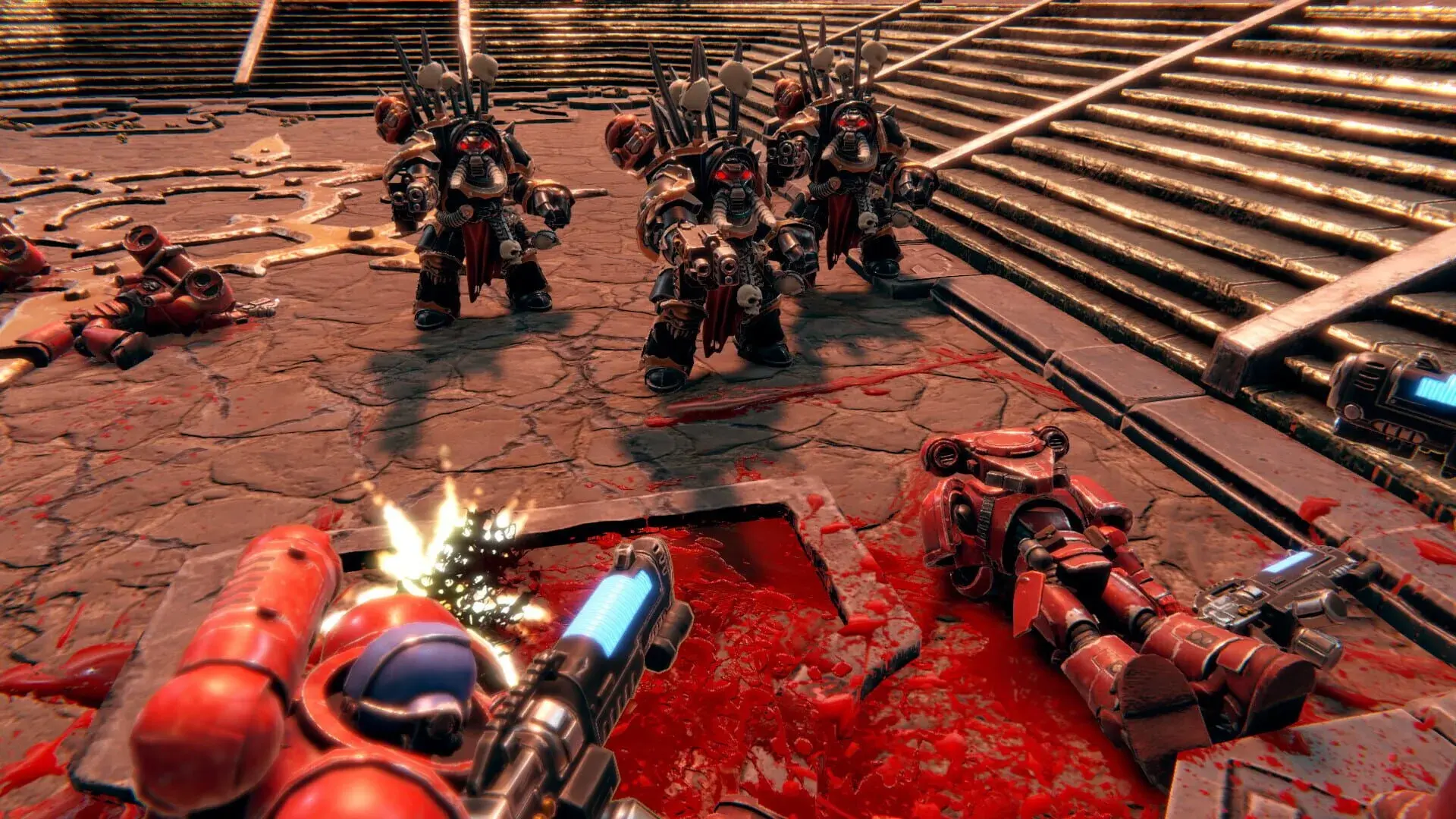 Warhammer 40,000: Battlesector - Black Legion - główny screenshot z gry