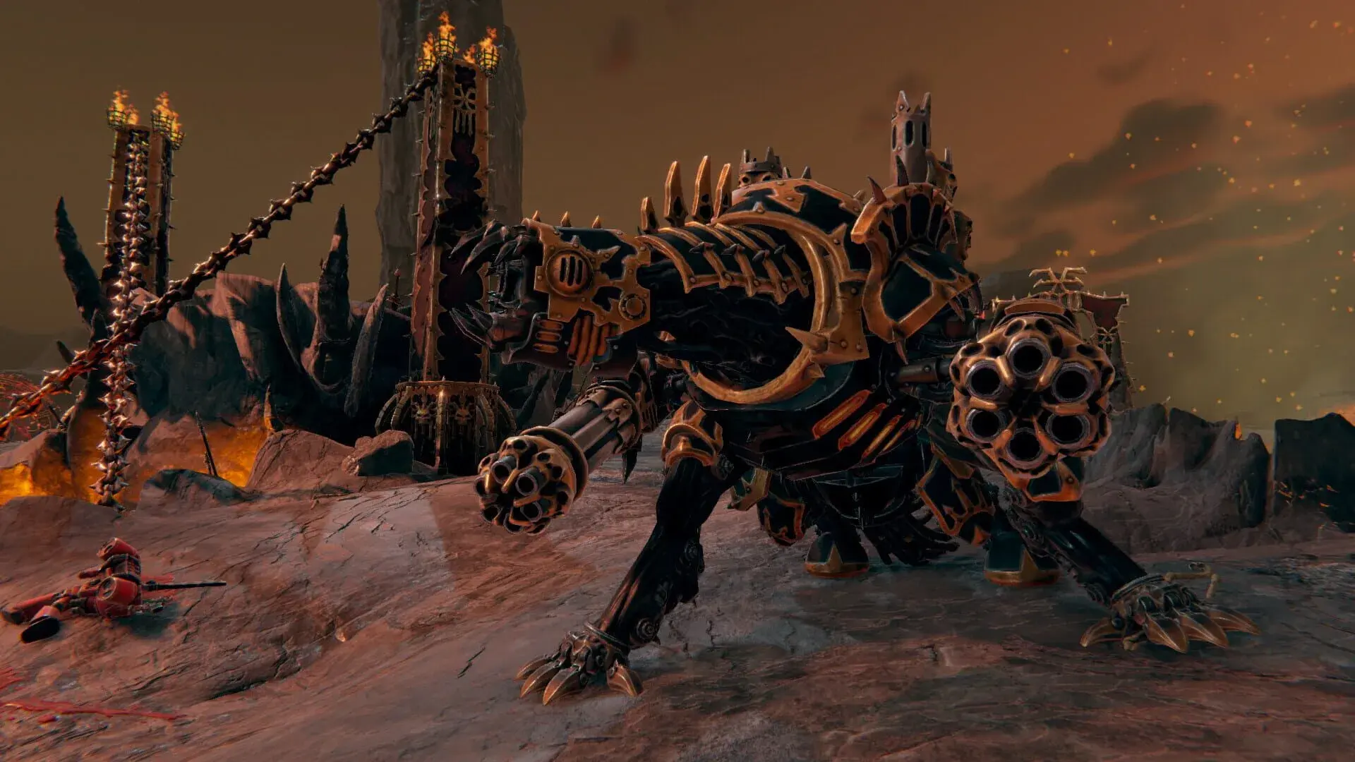 Warhammer 40,000: Battlesector - Black Legion - akcja w grze