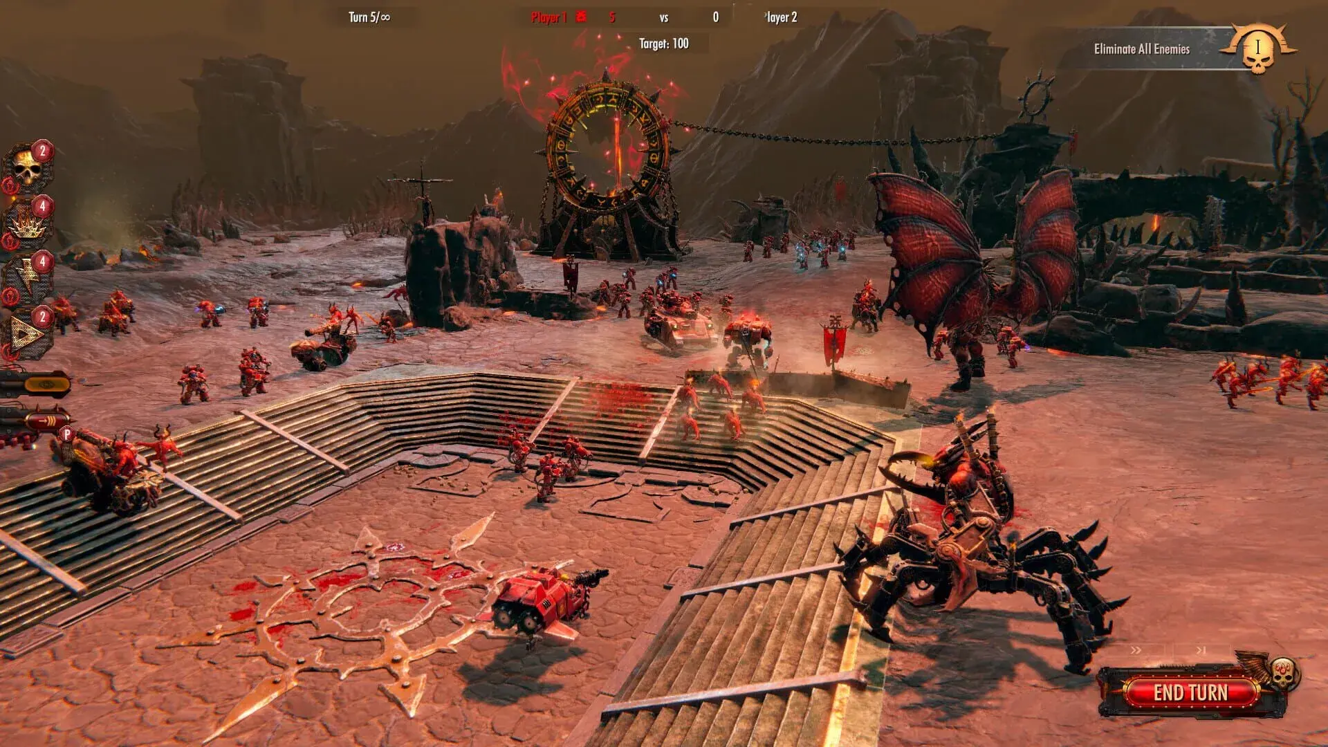 Warhammer 40,000: Battlesector - Daemons of Khorne - świat gry, lokacja