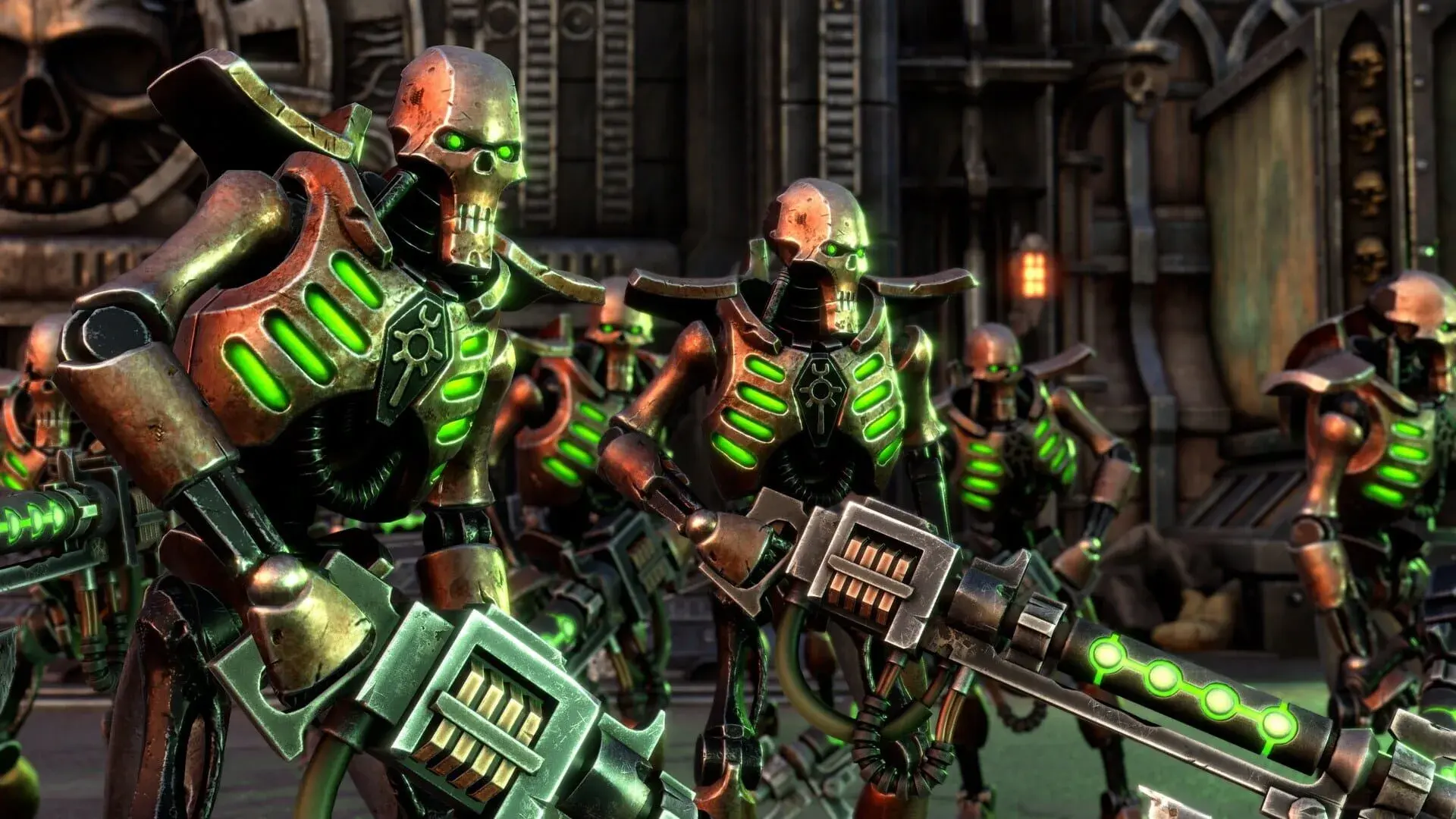 Warhammer 40,000: Battlesector - Necrons - główny screenshot z gry