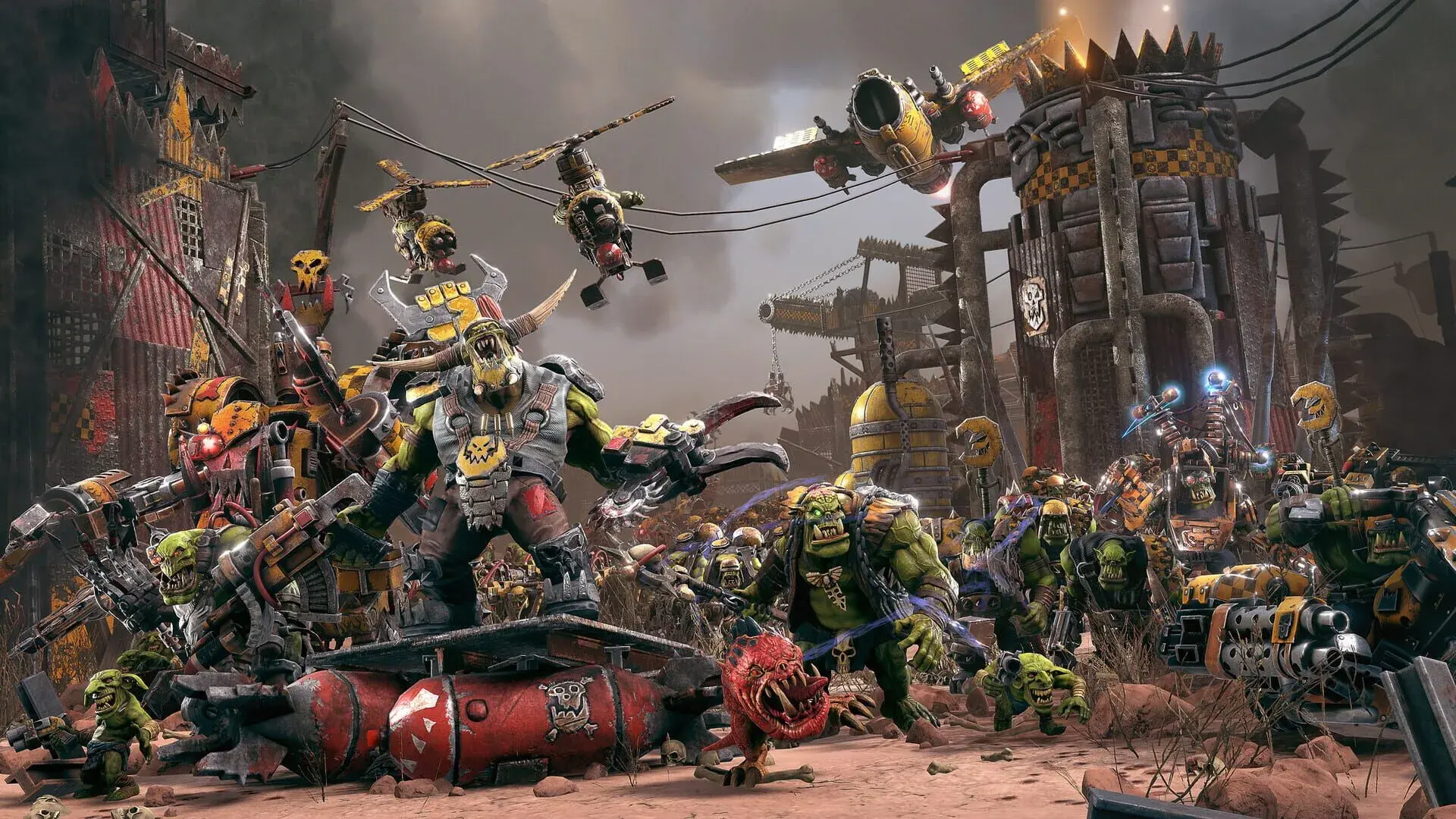 Warhammer 40,000: Battlesector - Orks - świat gry, lokacja