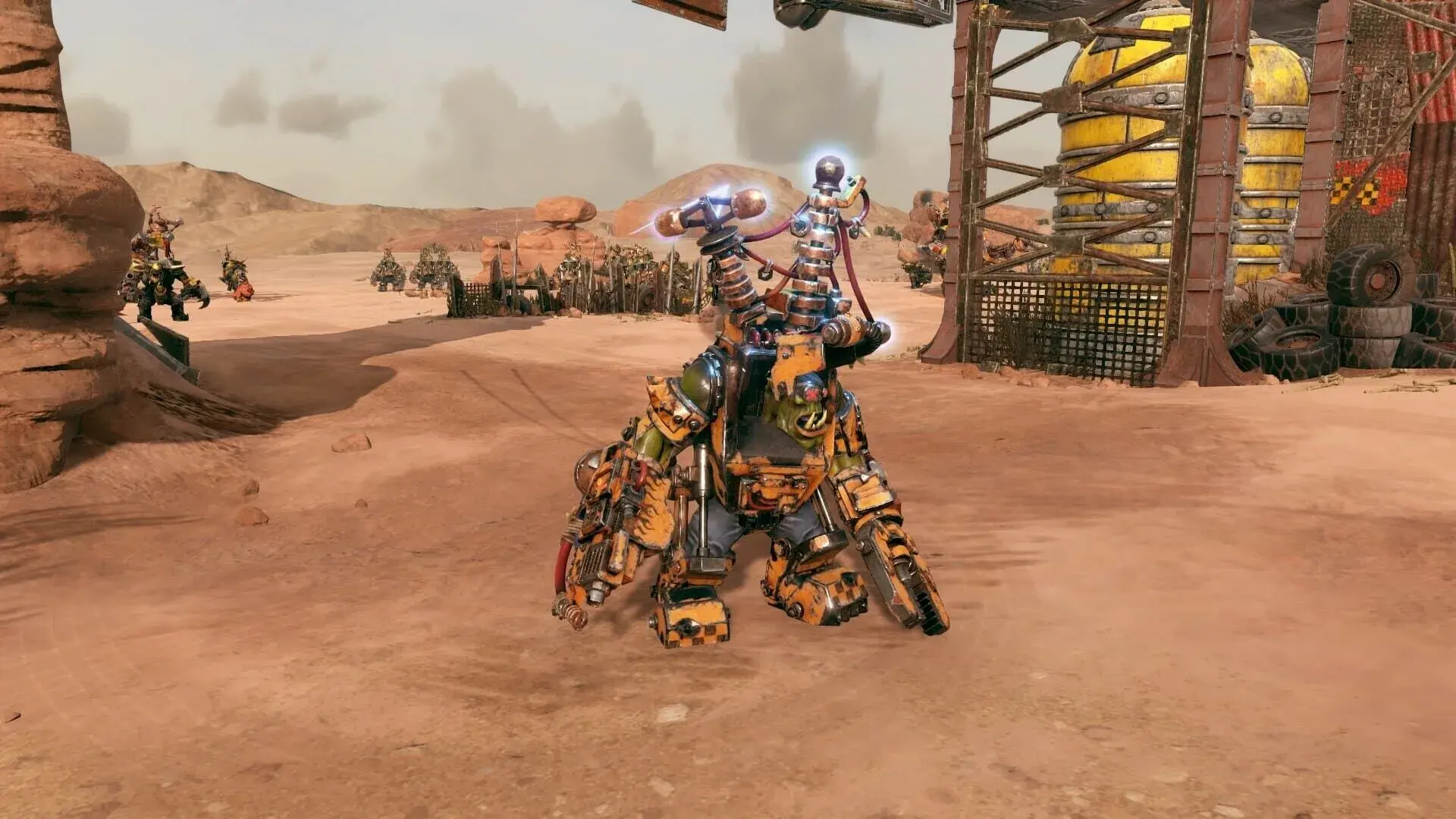 Warhammer 40,000: Battlesector - Orks - akcja w grze