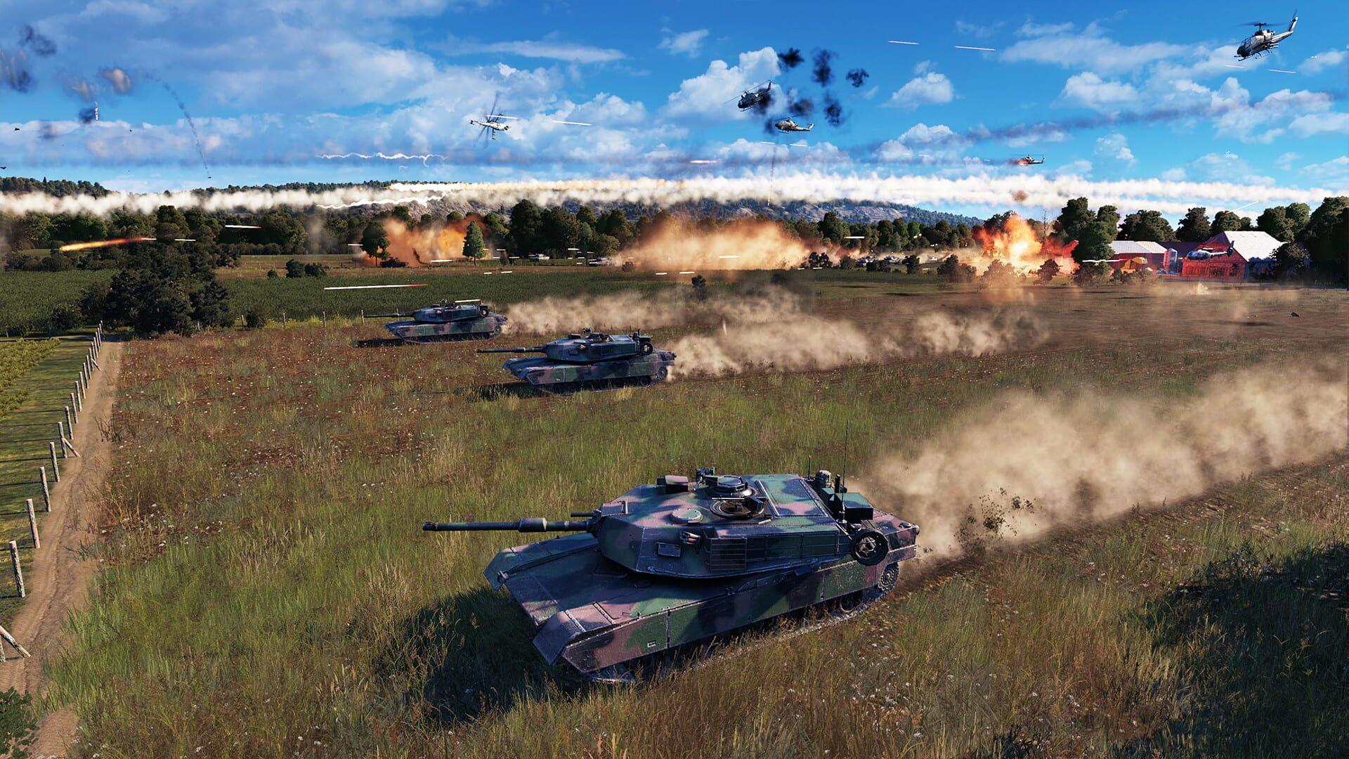 Warno - główny screenshot z gry