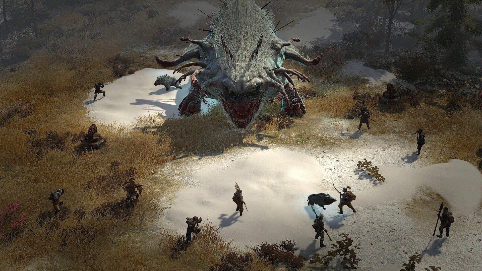 Wartales: Contract - The Beast Hunt - główny screenshot z gry