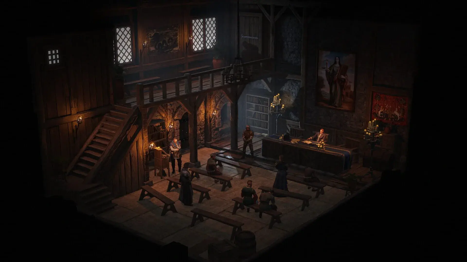 Wartales: Contract - The Fief - główny screenshot z gry