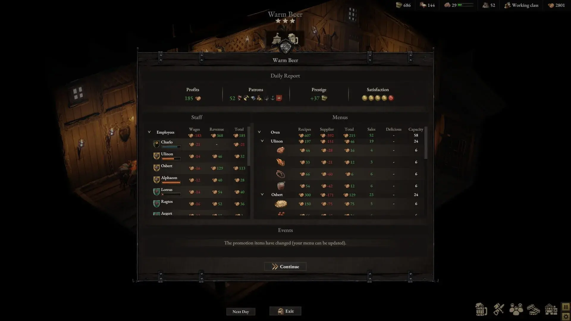 Wartales: The Tavern Opens! - screenshot wysokiej jakości