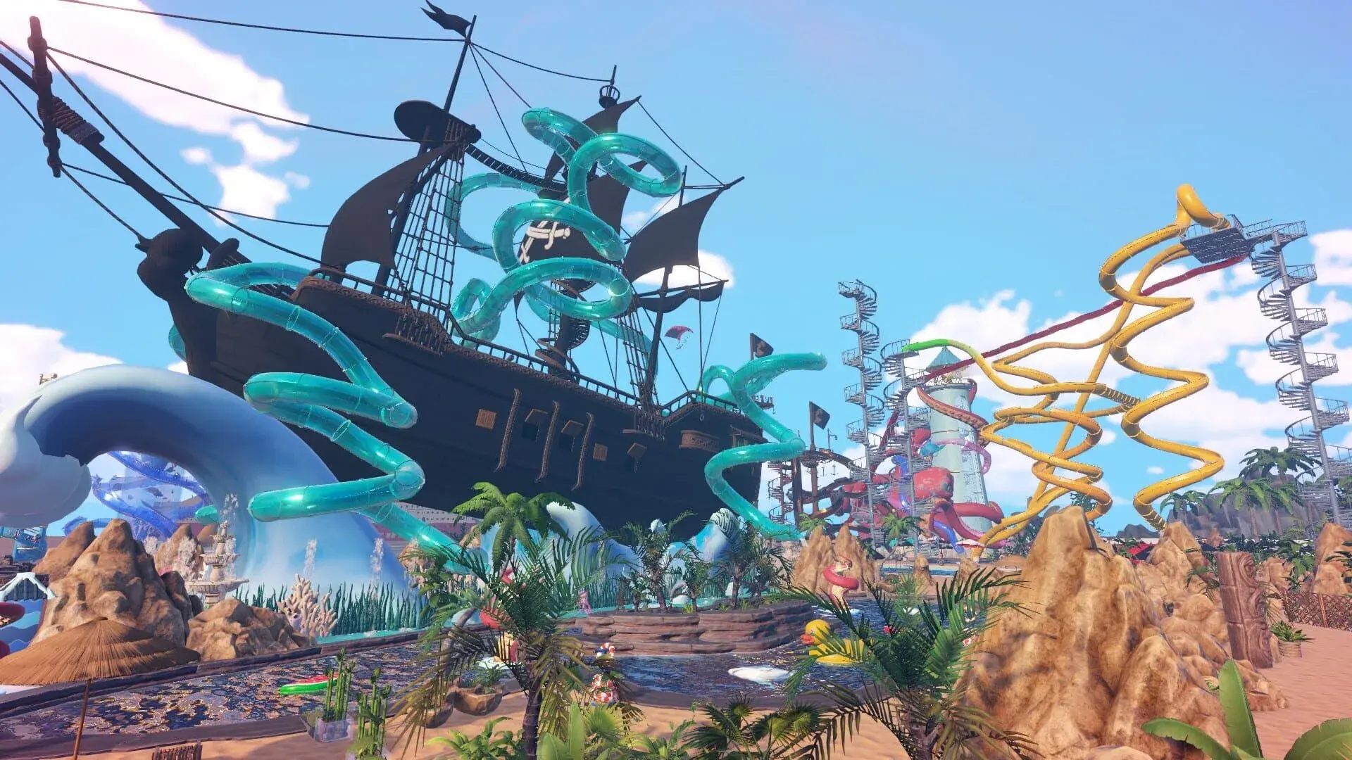 Waterpark Simulator (PS5) - obrazek z gry