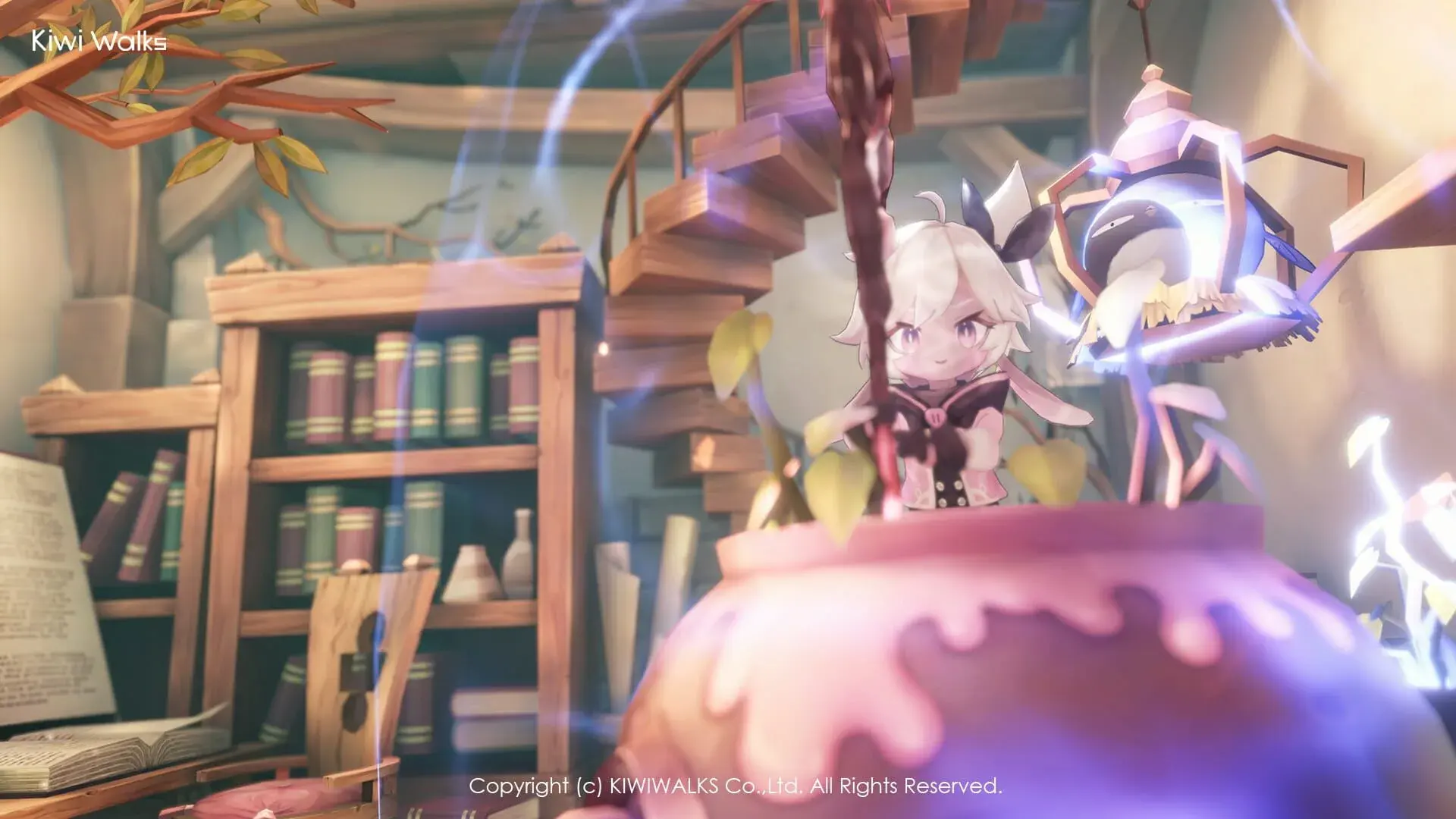 WitchSpring R (Switch) - gameplay screenshot