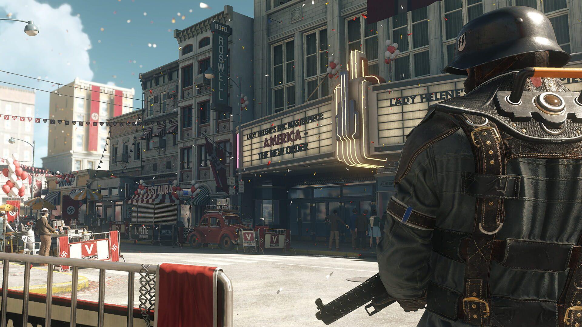 Wolfenstein II: The New Colossus - akcja w grze