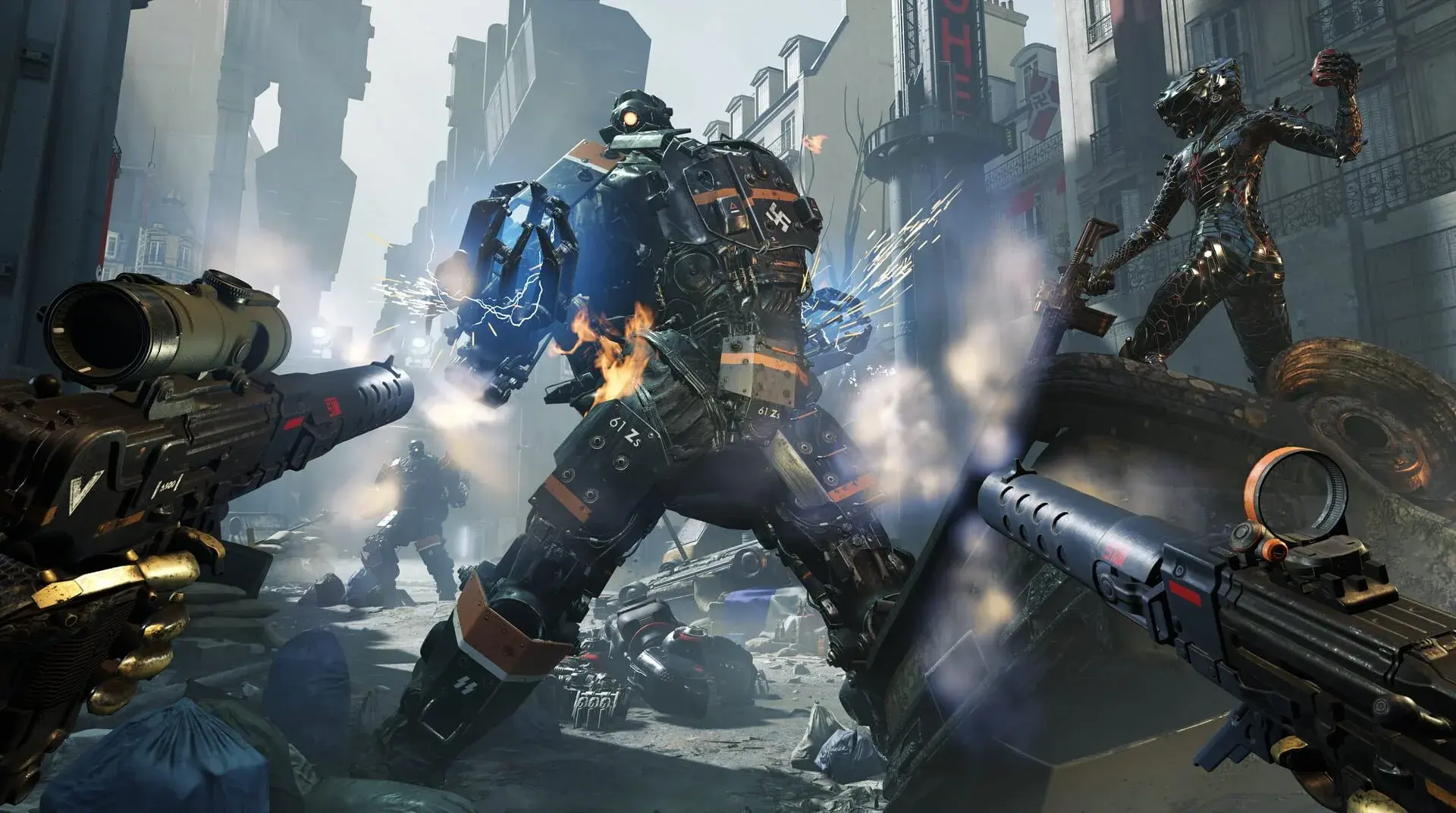 Wolfenstein: Youngblood (Switch) - akcja w grze