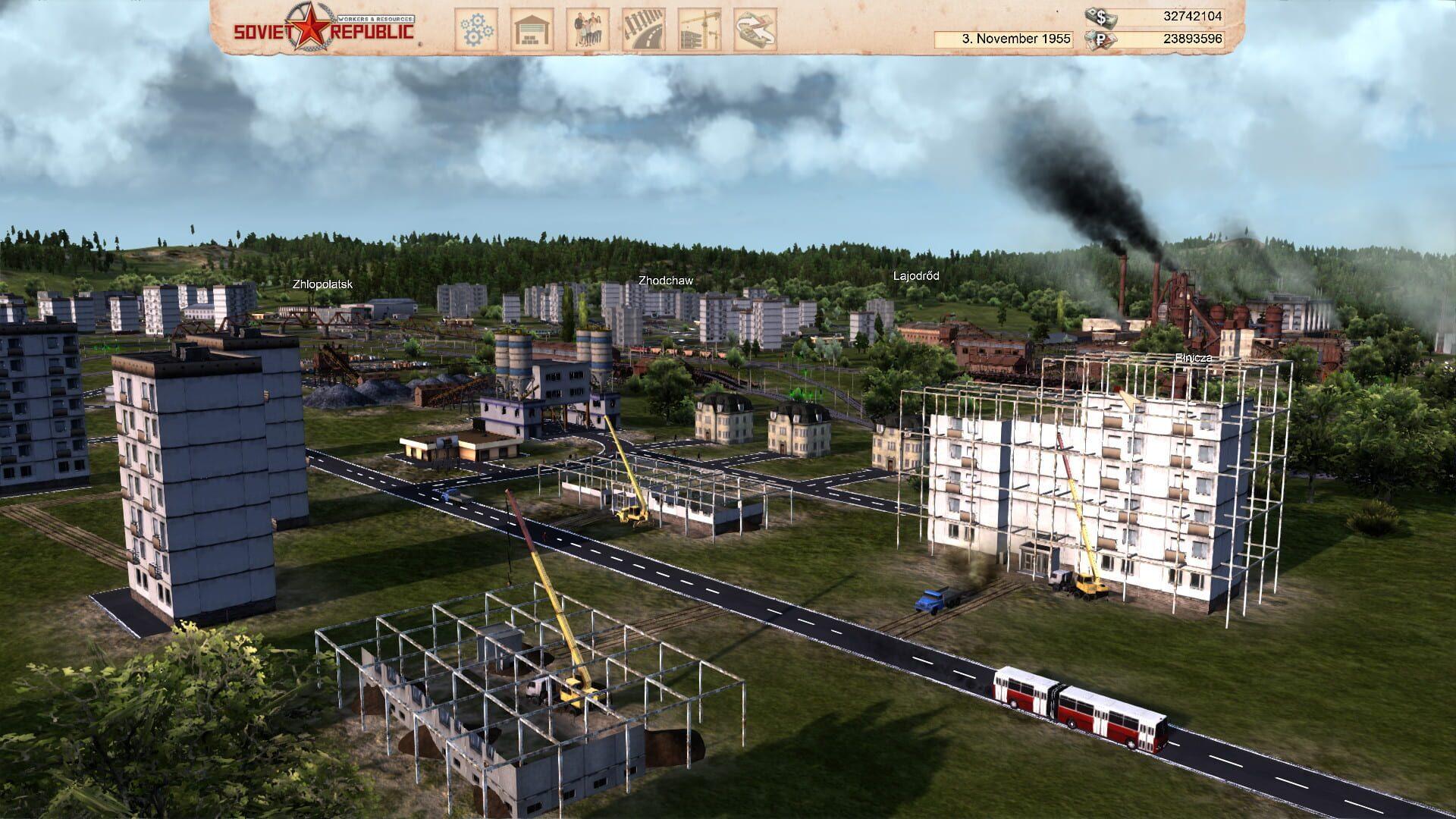 Workers & Resources: Soviet Republic - akcja w grze